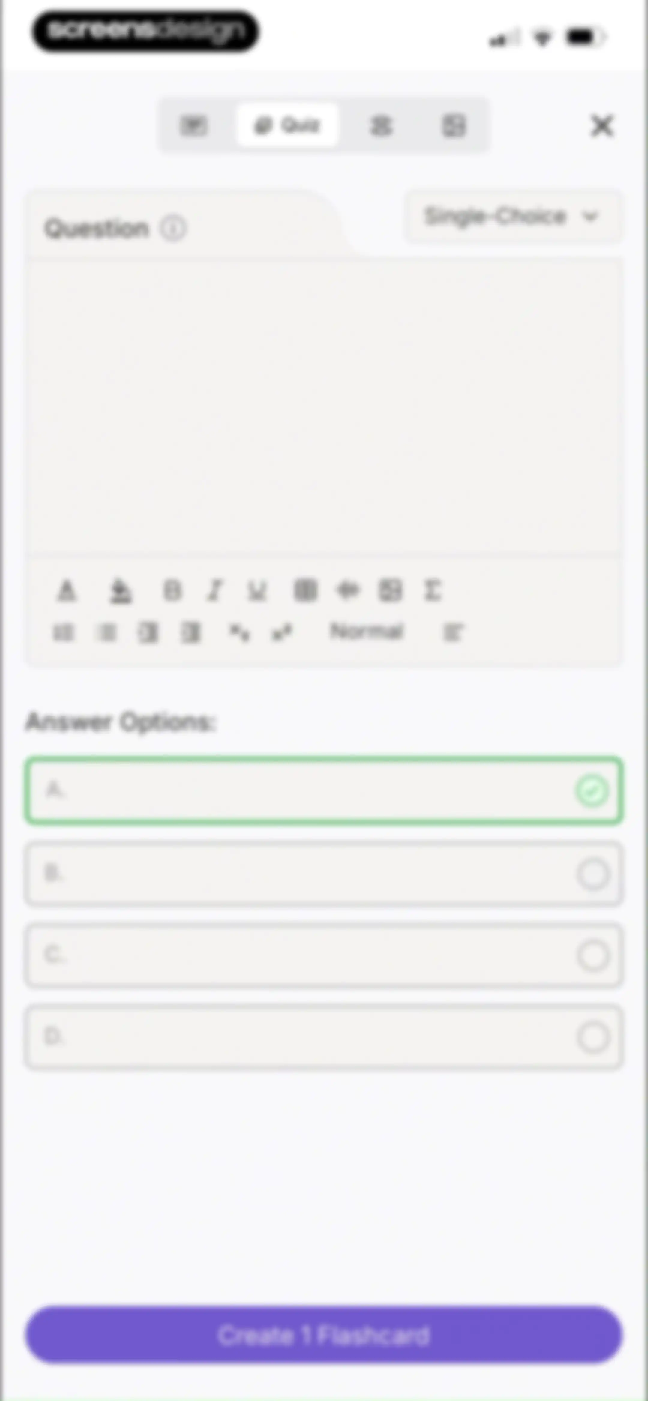 Retain Cards: AI Flashcards screen 80