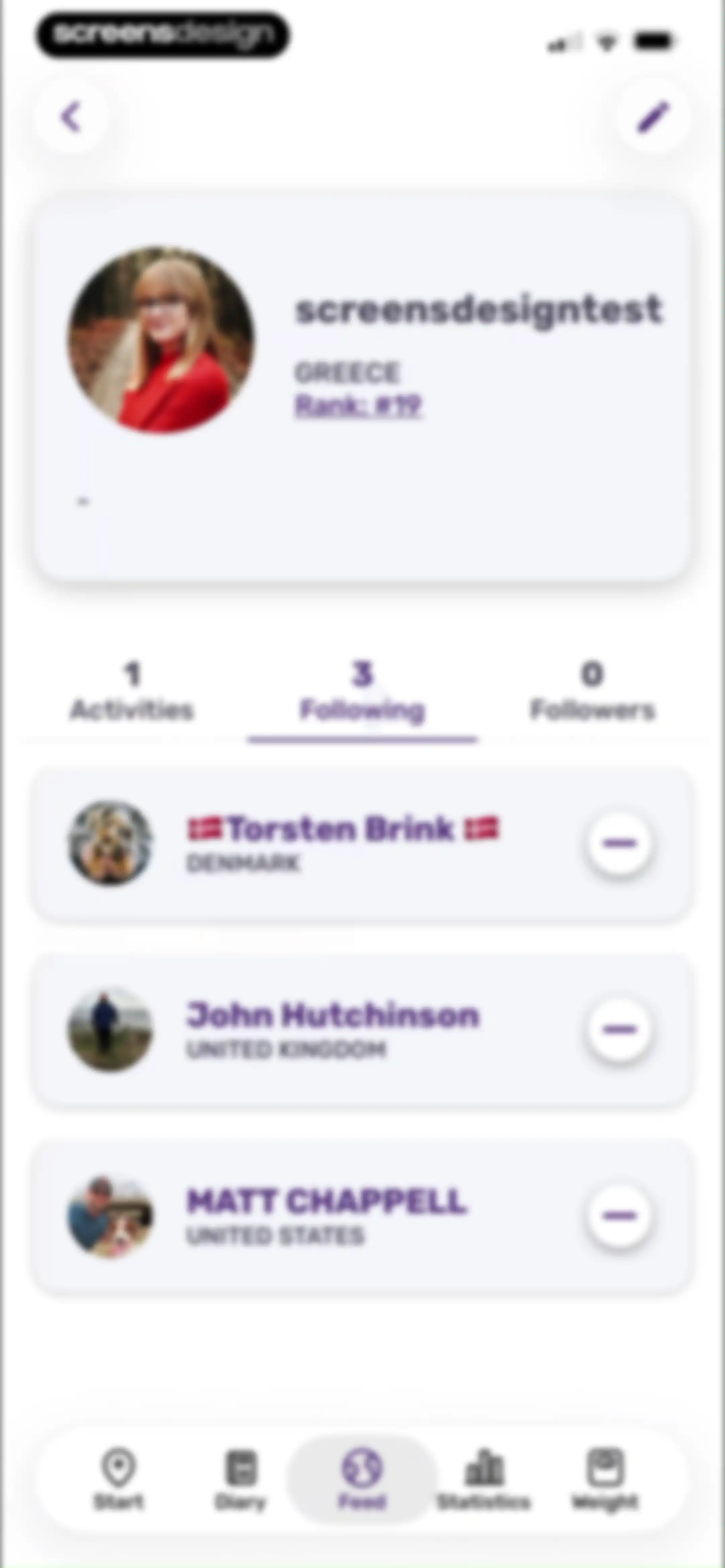 Running Tracker App – FITAPP screen 125