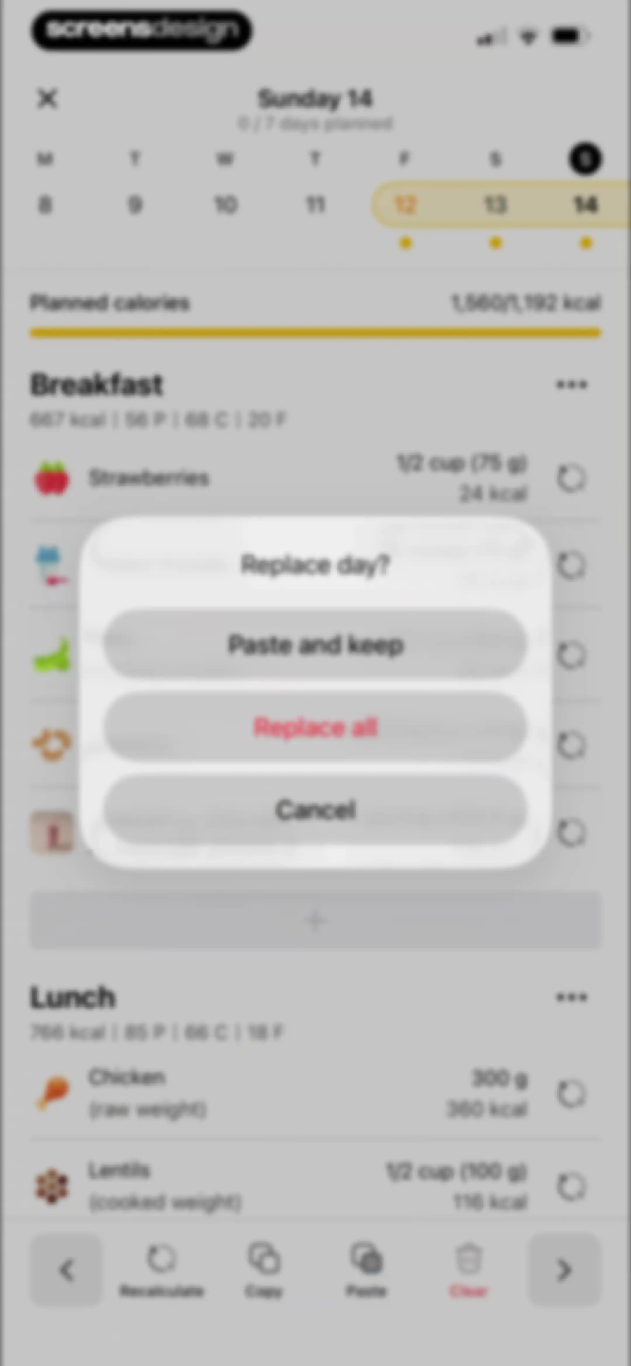 Fitia: Calorie Counter & Diet screen 244
