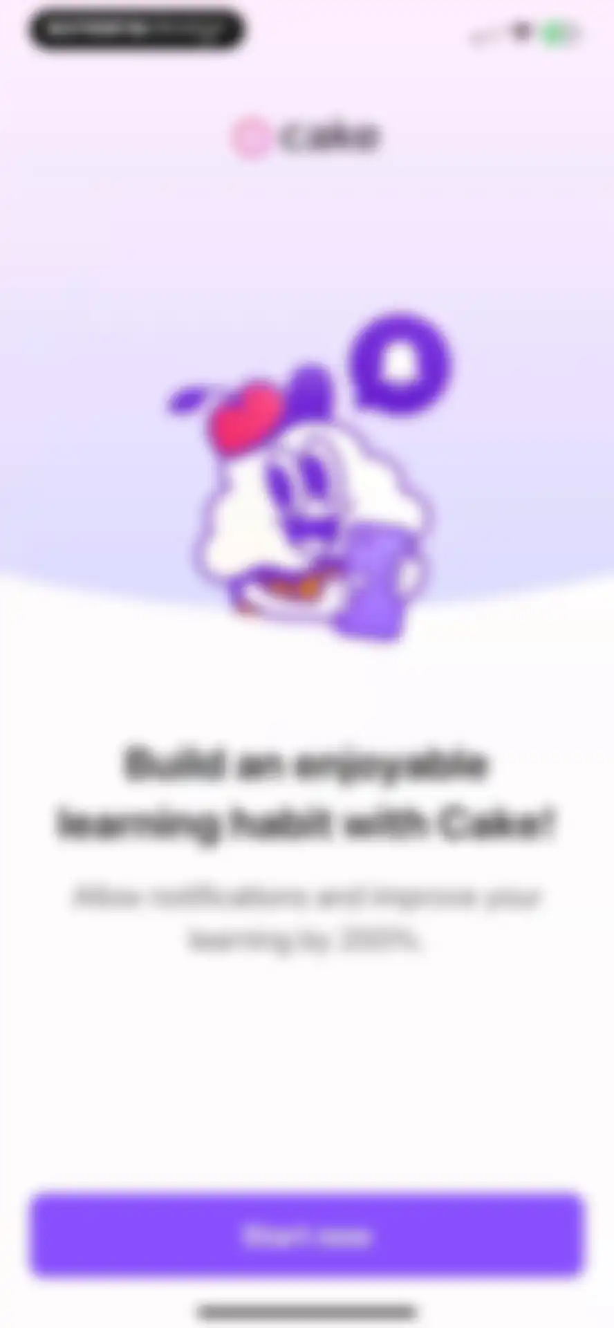 Cake - Learn English & Korean screen 1