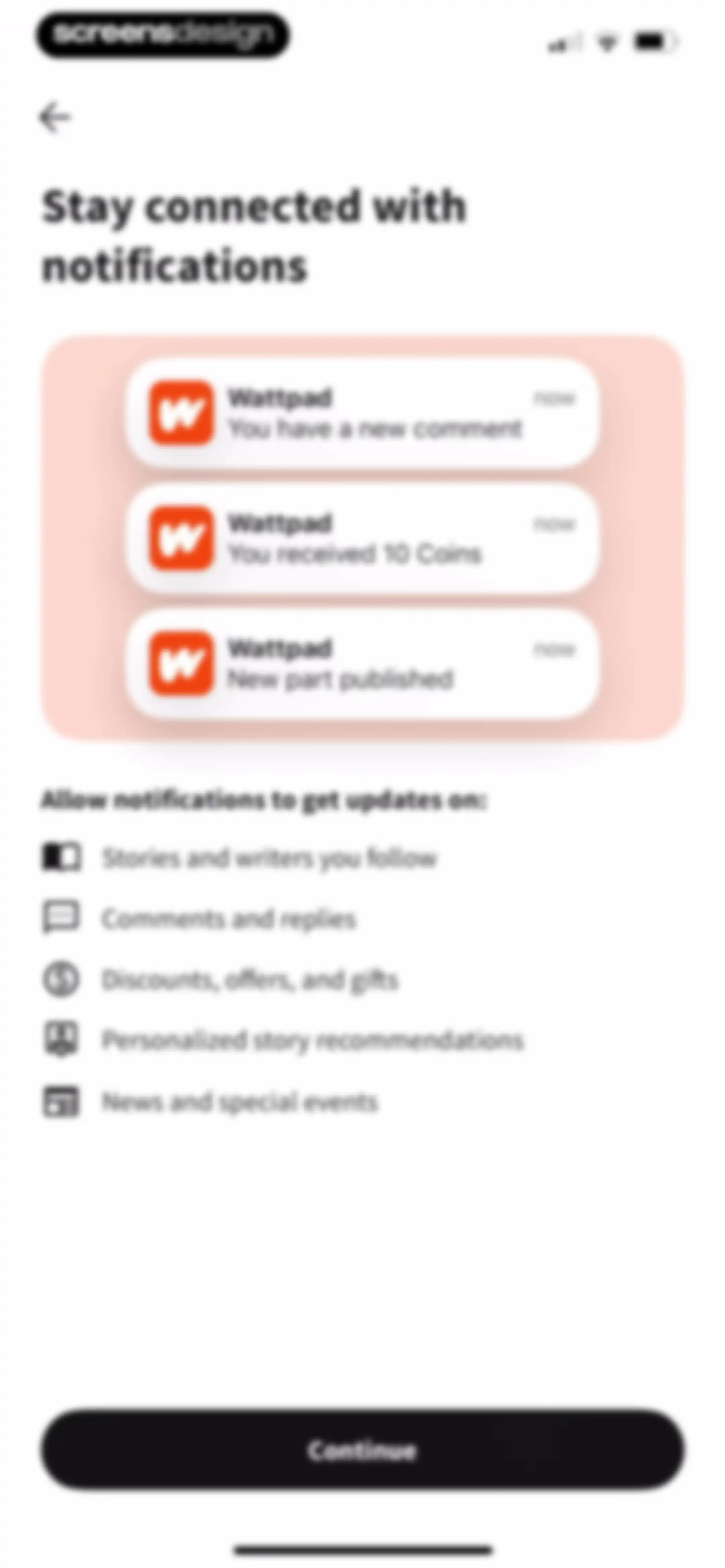 Wattpad - Read & Write Stories screen 9