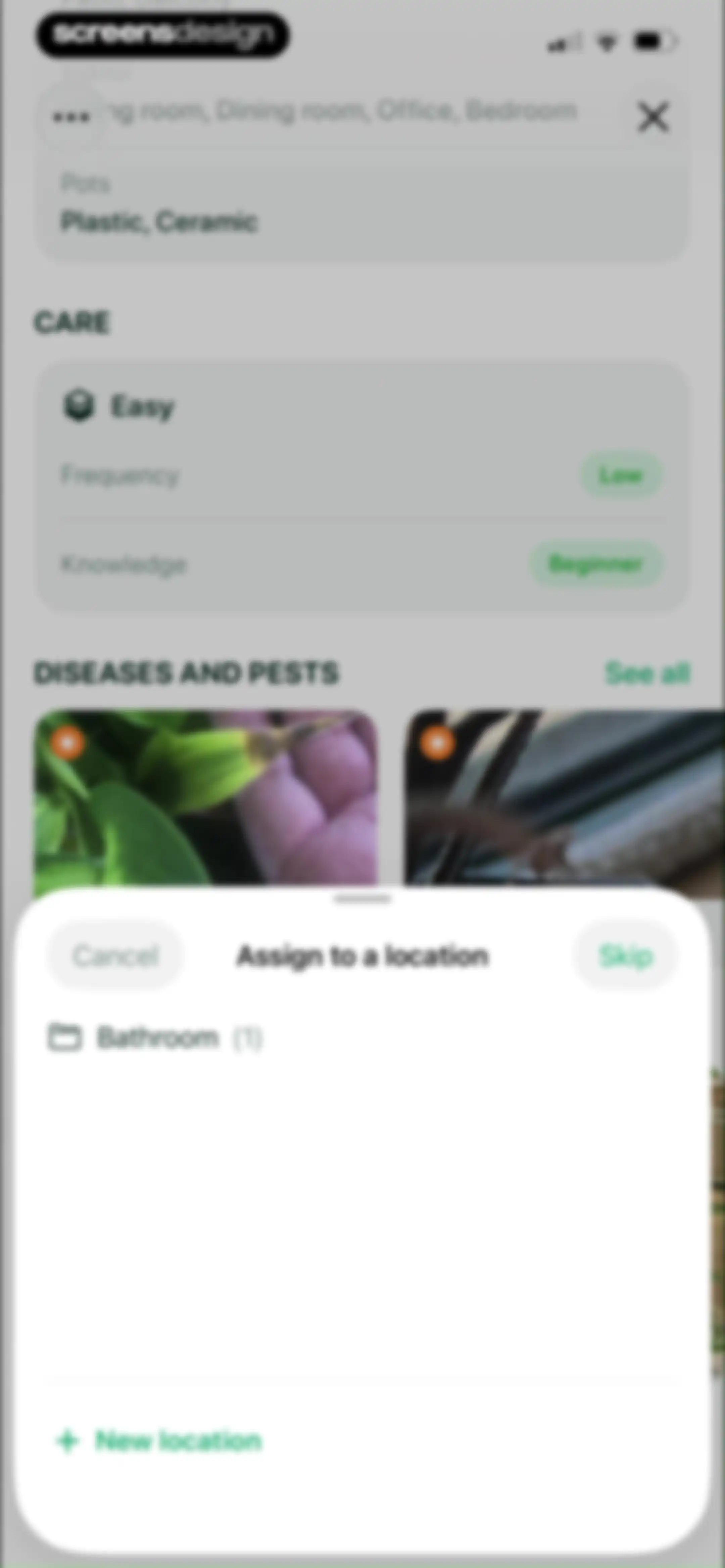 Planto: Plant Identifier screen 33