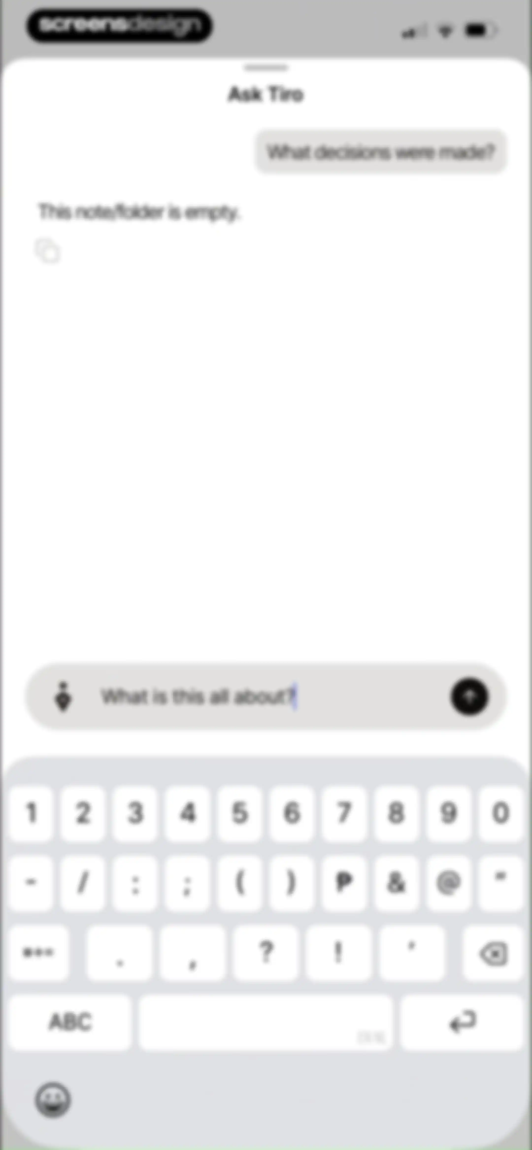 Tiro - AI Meeting Notes screen 34