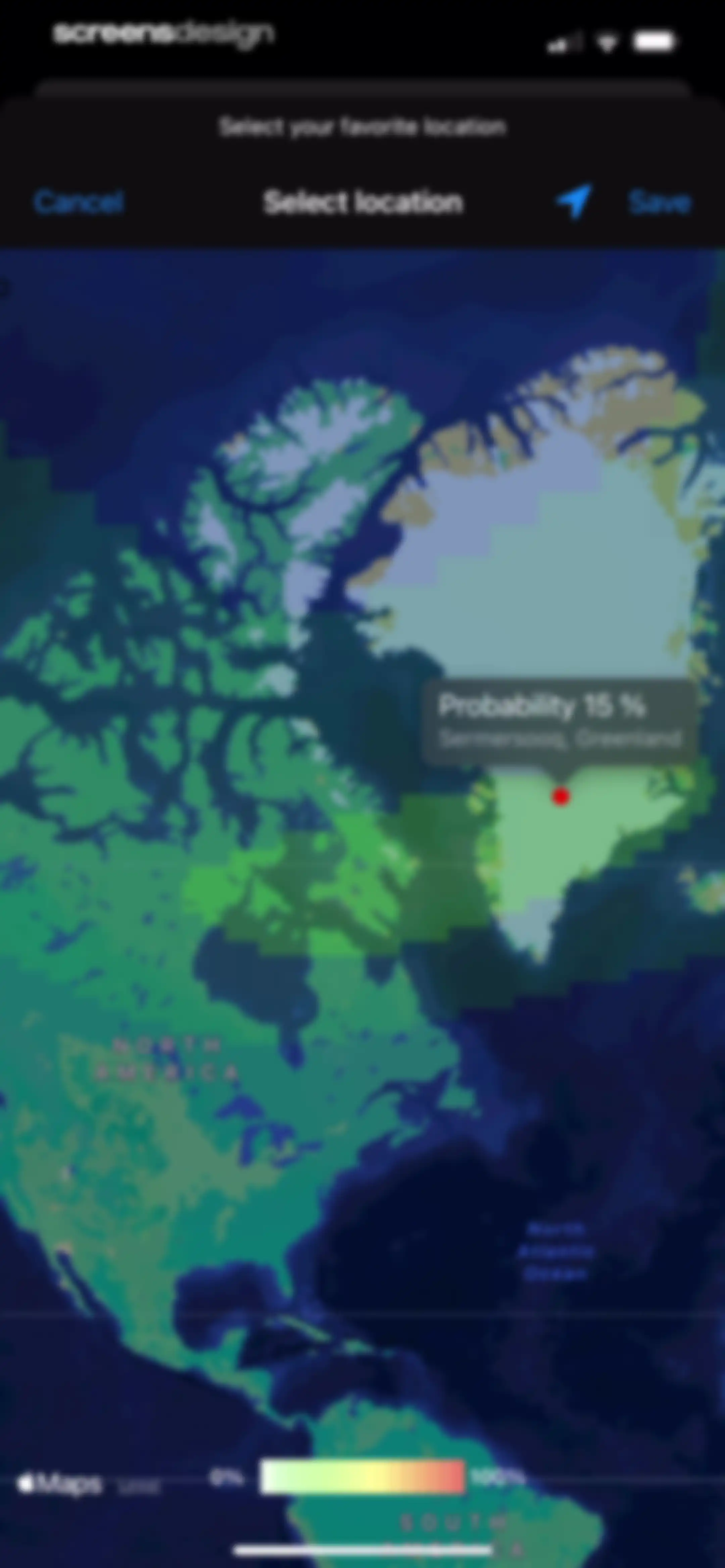 Aurora Forecast. screen 6