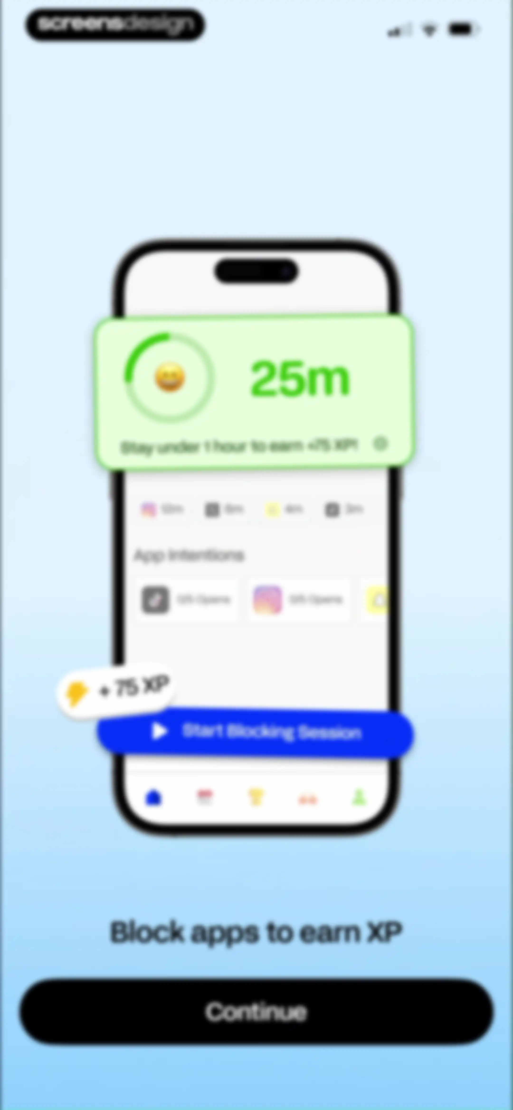 BePresent: Screen Time Control screen 53