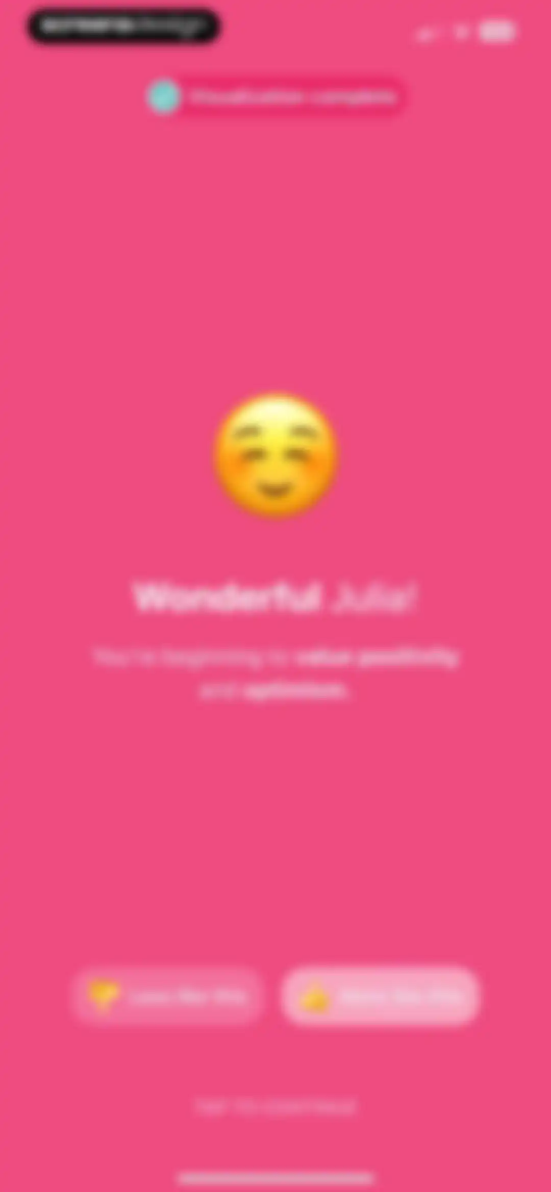 Brainbuddy: Quit PMO screen 136