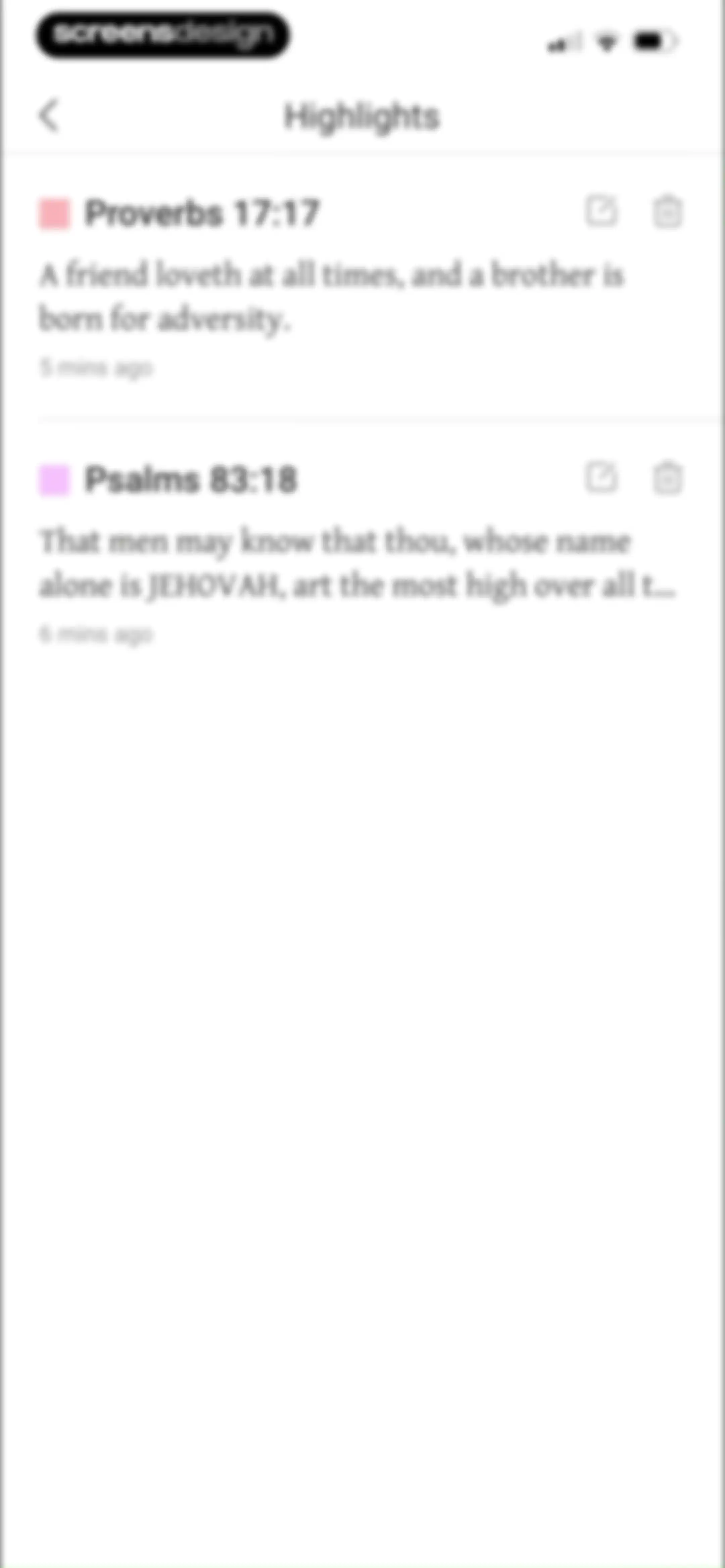 Bible - Daily Bible Verse KJV screen 78