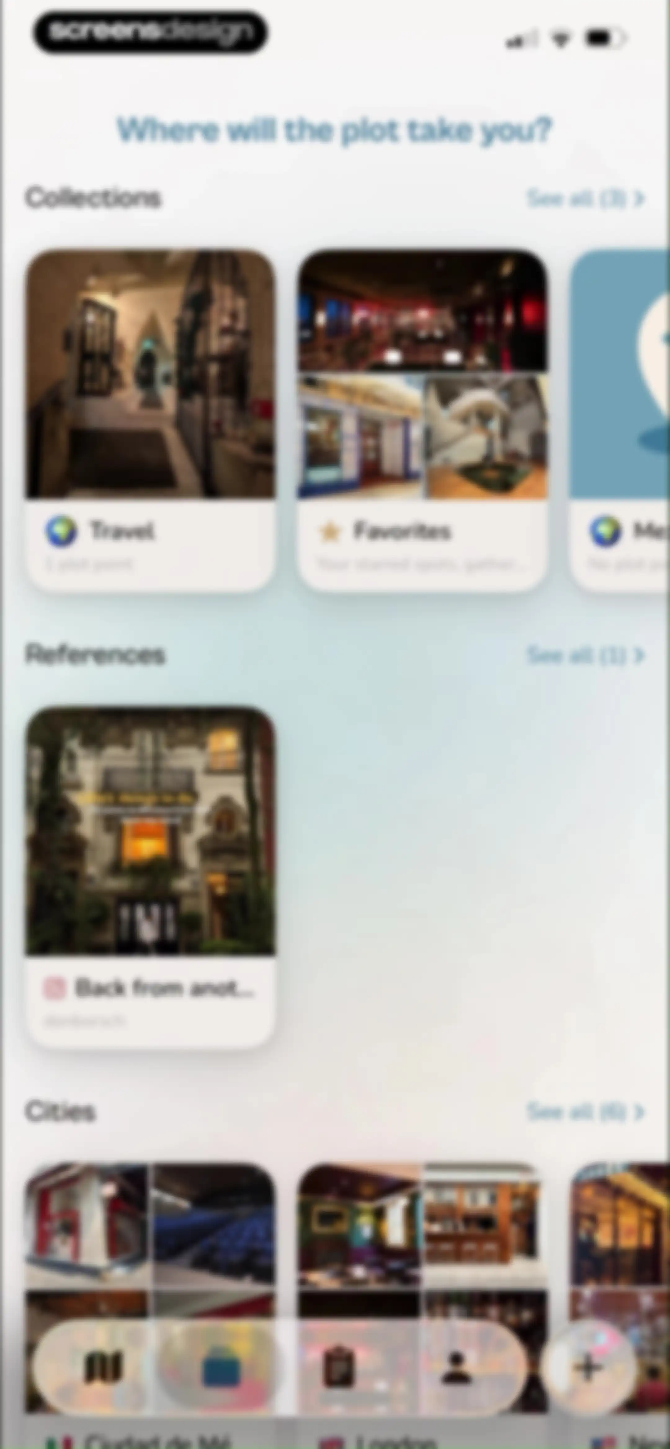 Plotline: Travel Map & Planner screen 96
