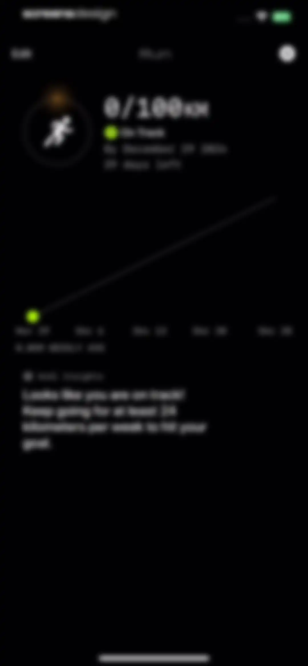 Any Distance Running Tracker screen 73