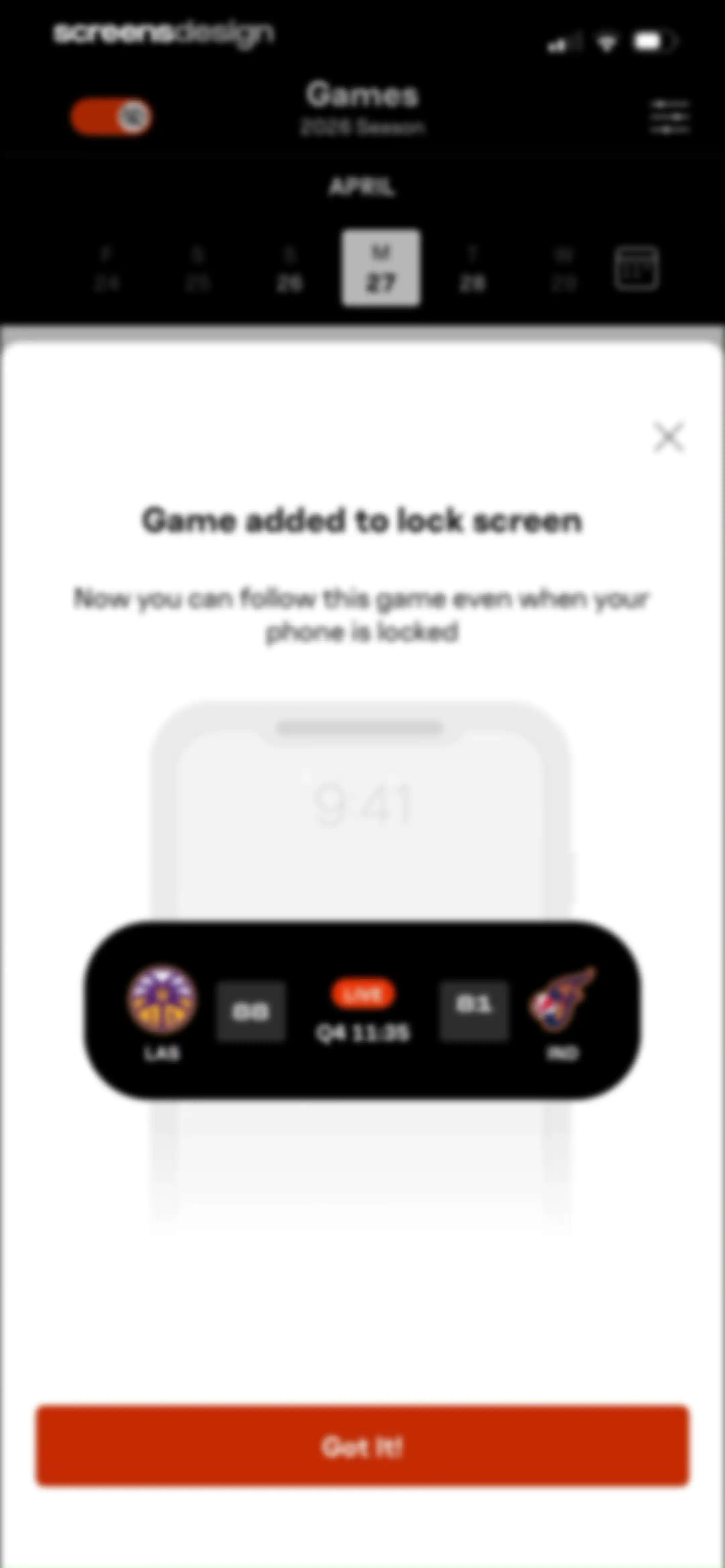 WNBA: Live Games & Scores screen 60