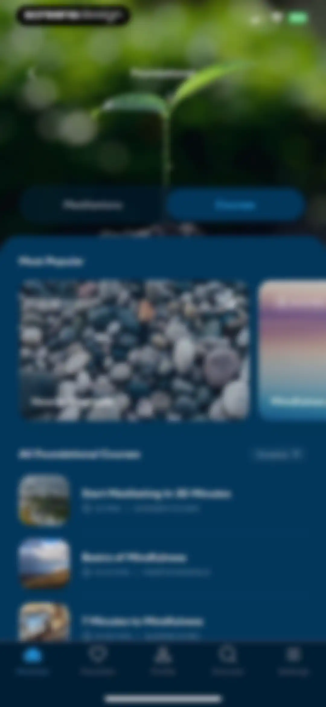 The Mindfulness App screen 45
