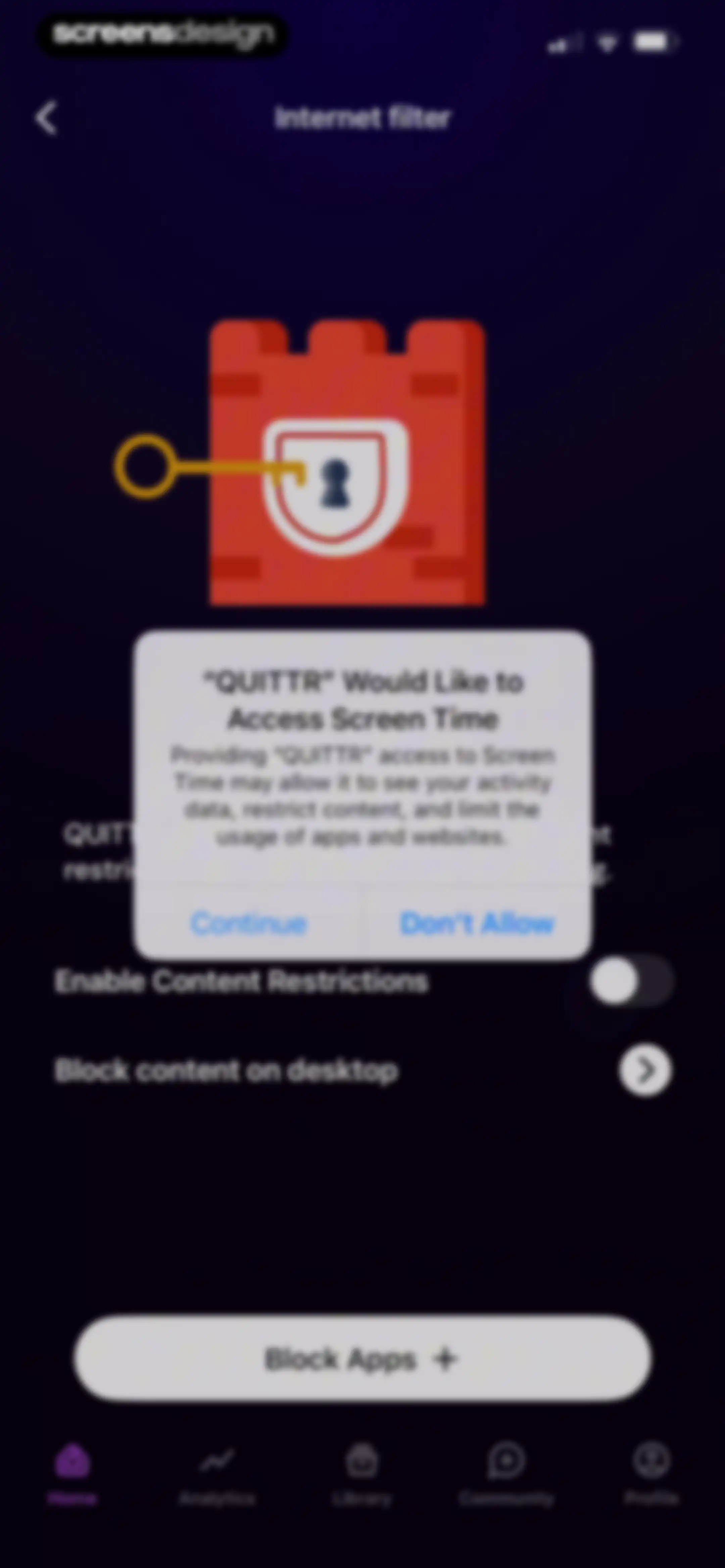 QUITTR - Break Free Now screen 101