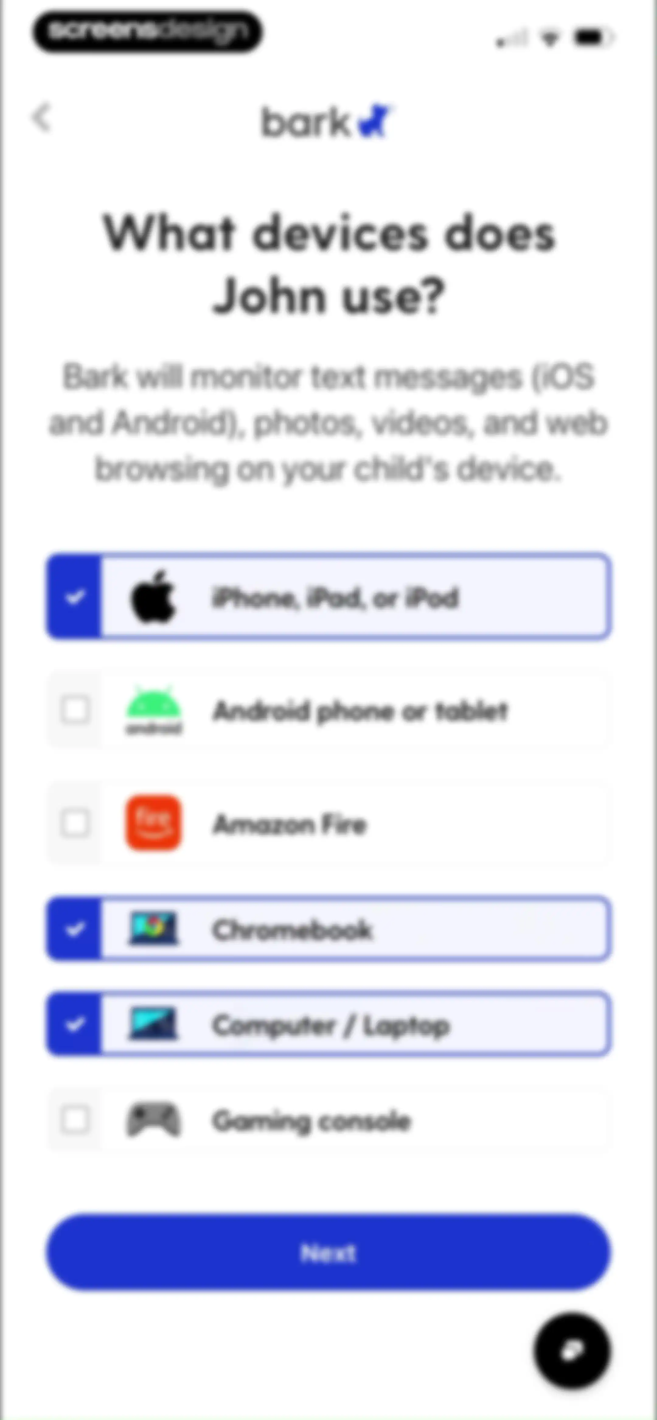 Bark - Parental Controls screen 10