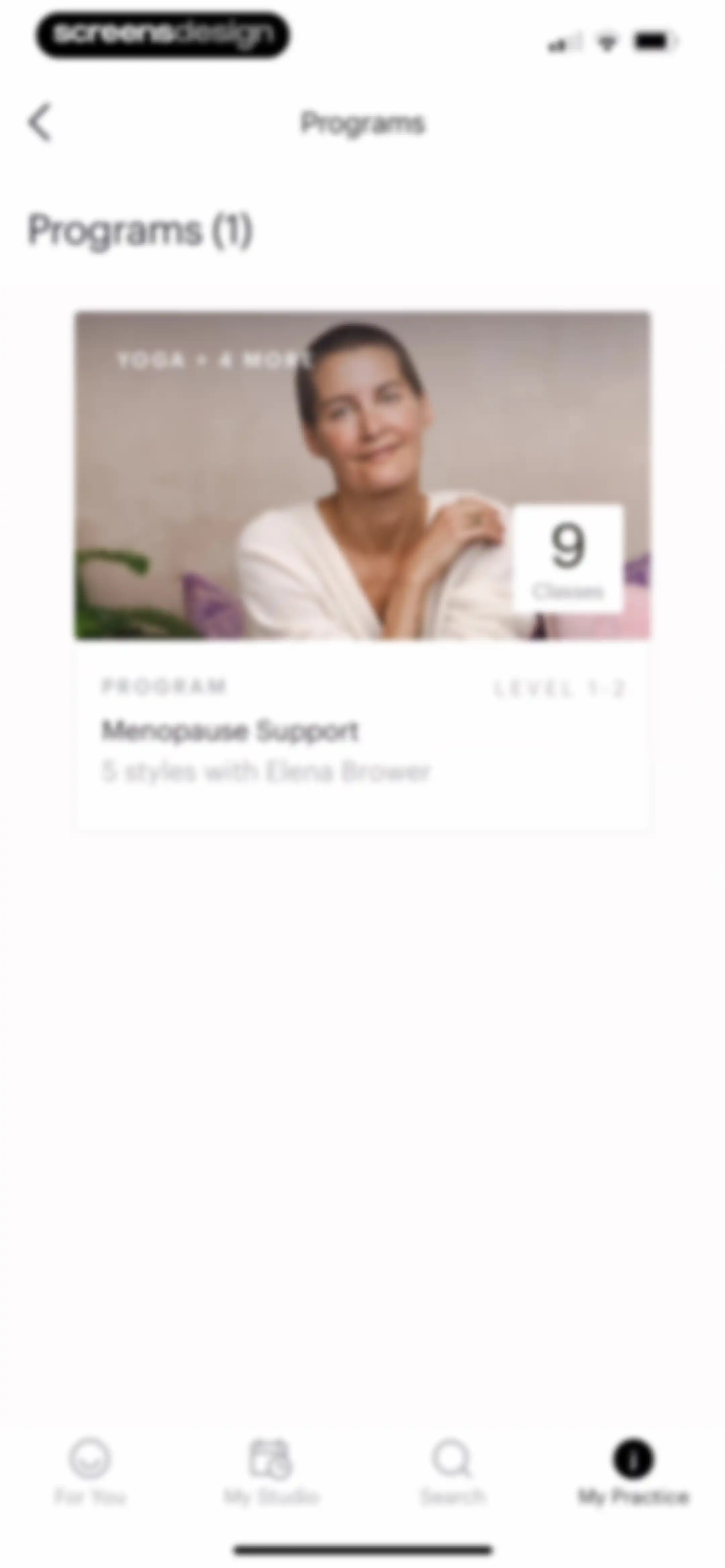 Glo | Yoga and Meditation App screen 111