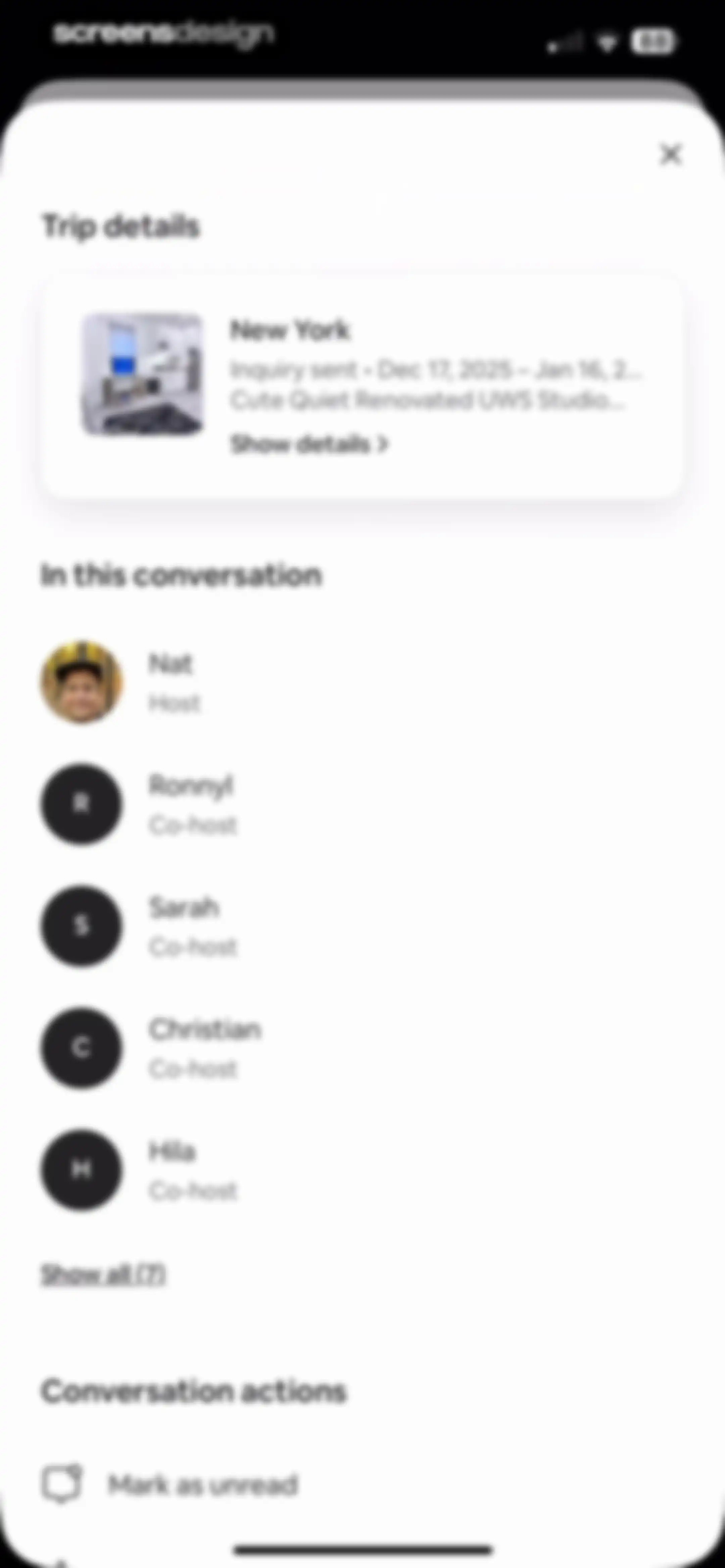 Airbnb screen 99