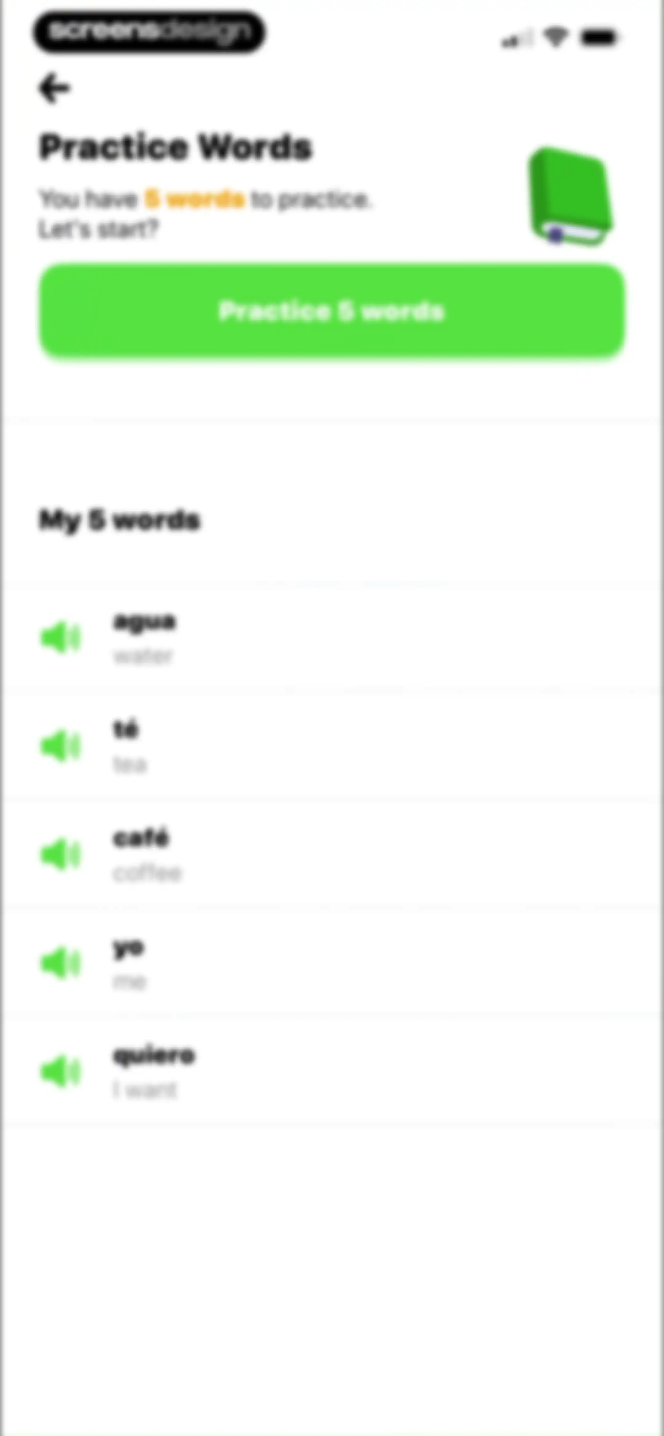 Falou - Fast language learning screen 61