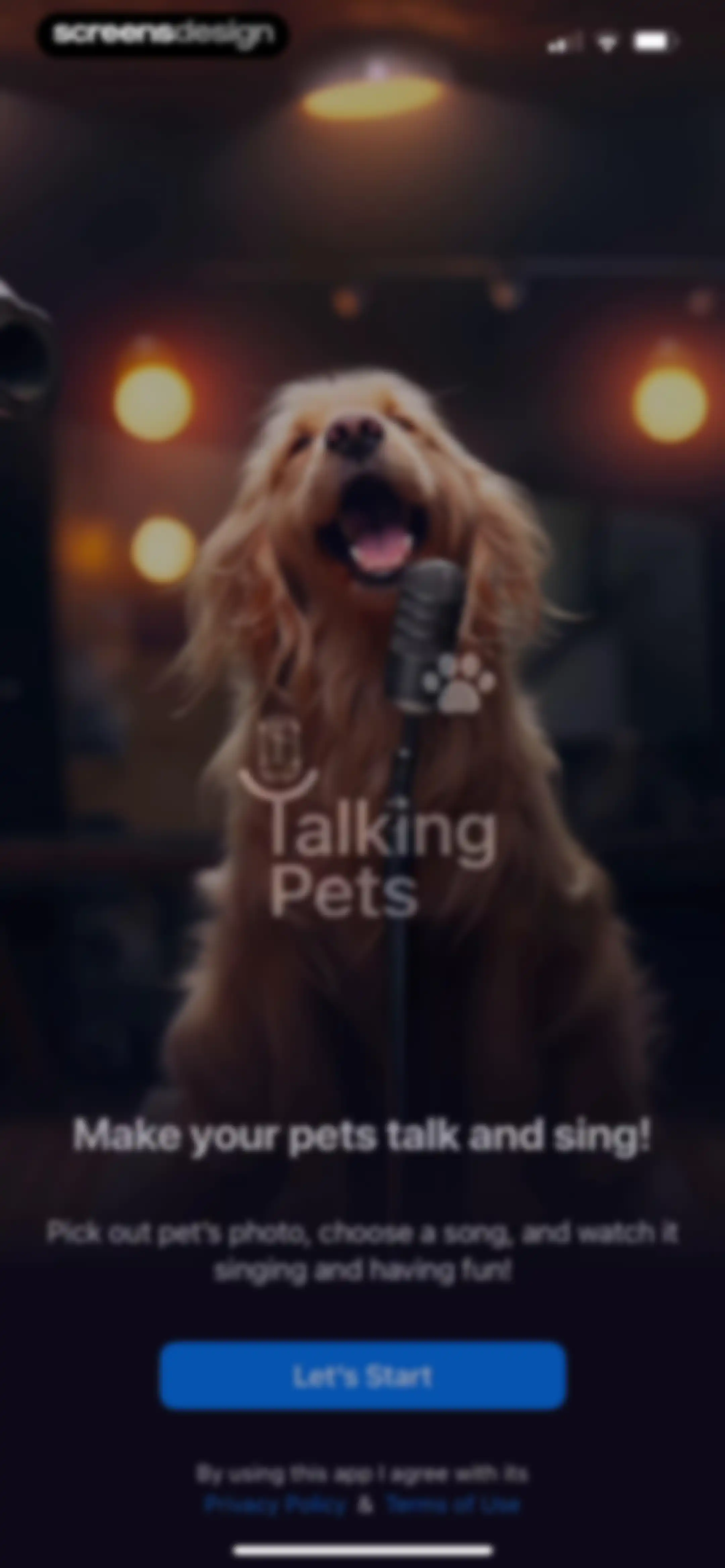 Talking Pet AI: Cat & Dog Talk screen 1