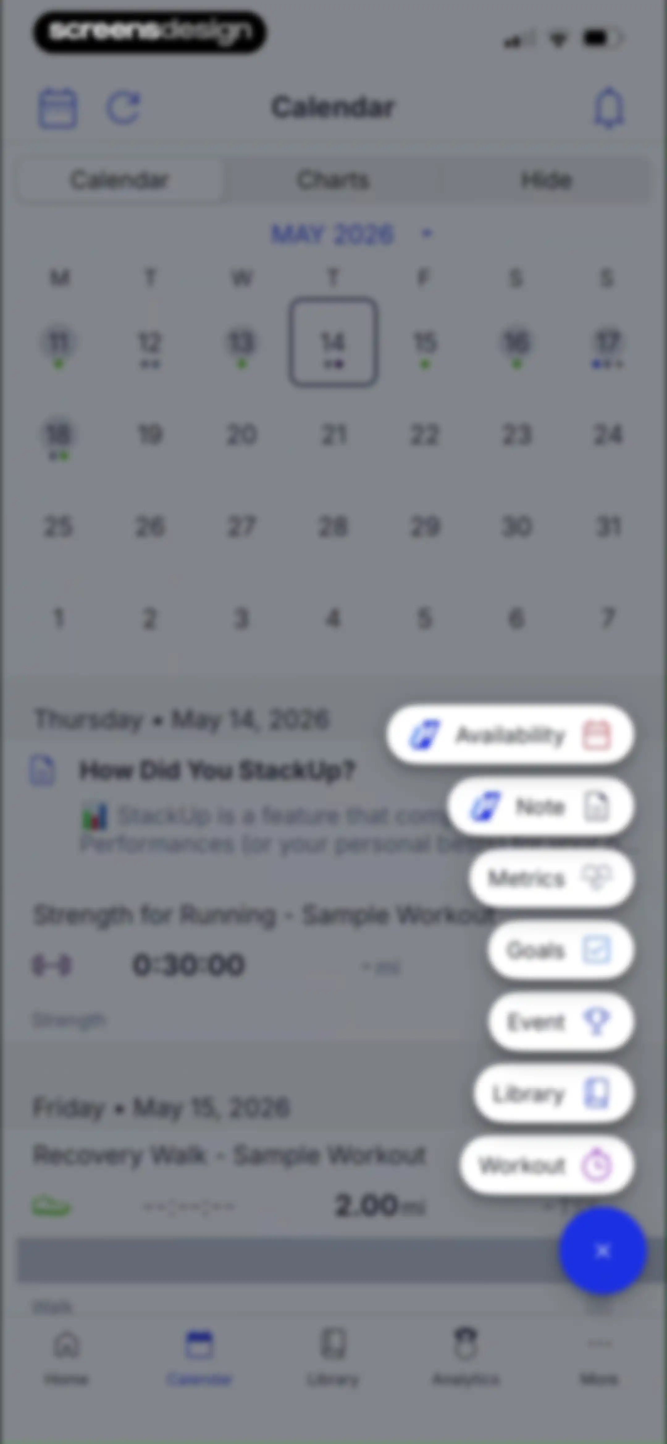 TrainingPeaks: Plan Train Lift screen 89