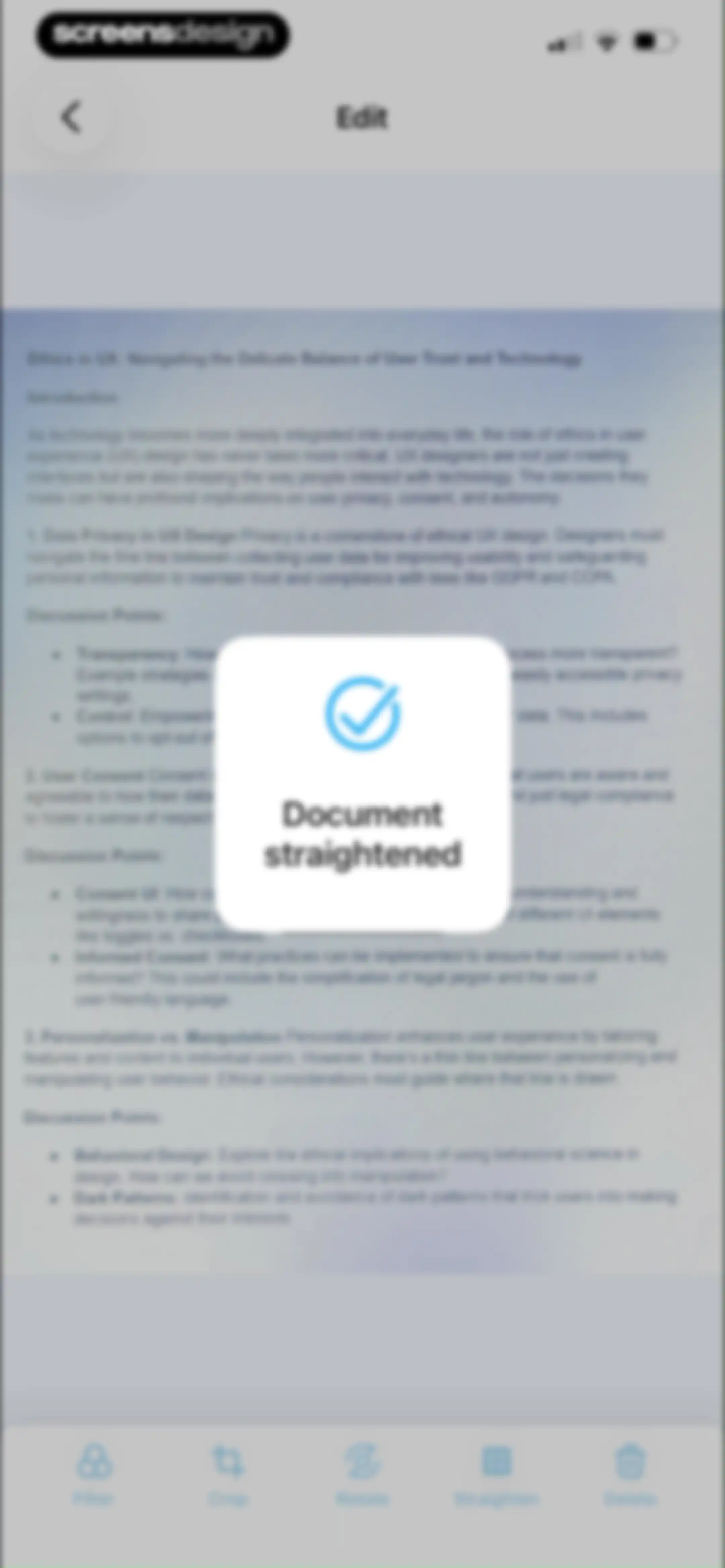 QR Code Reader & PDF Scanner screen 47