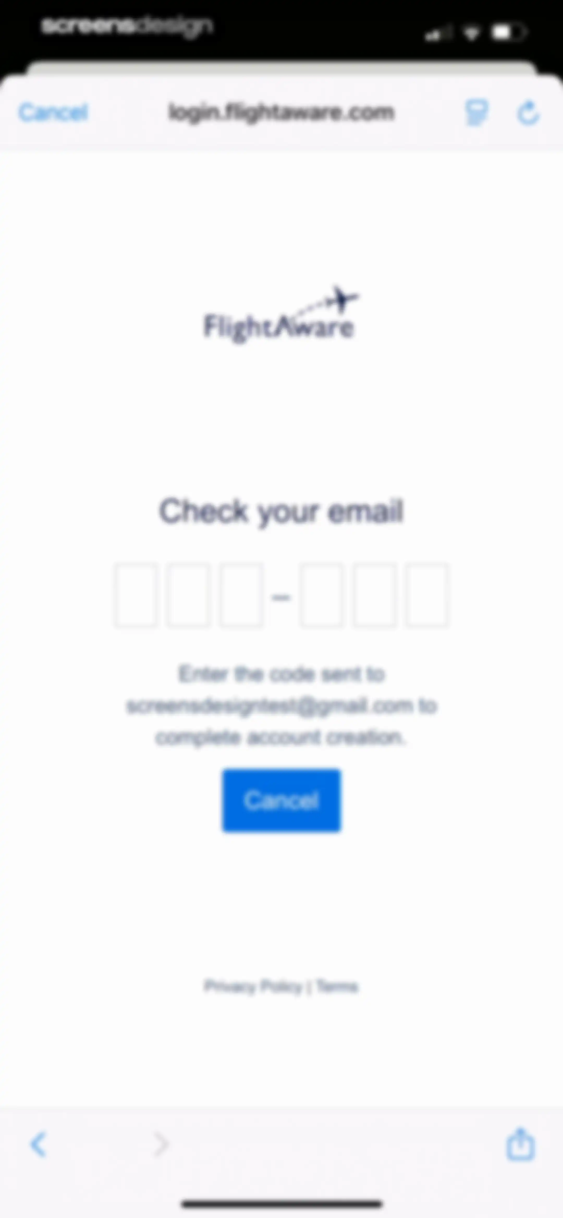 FlightAware Flight Tracker screen 8