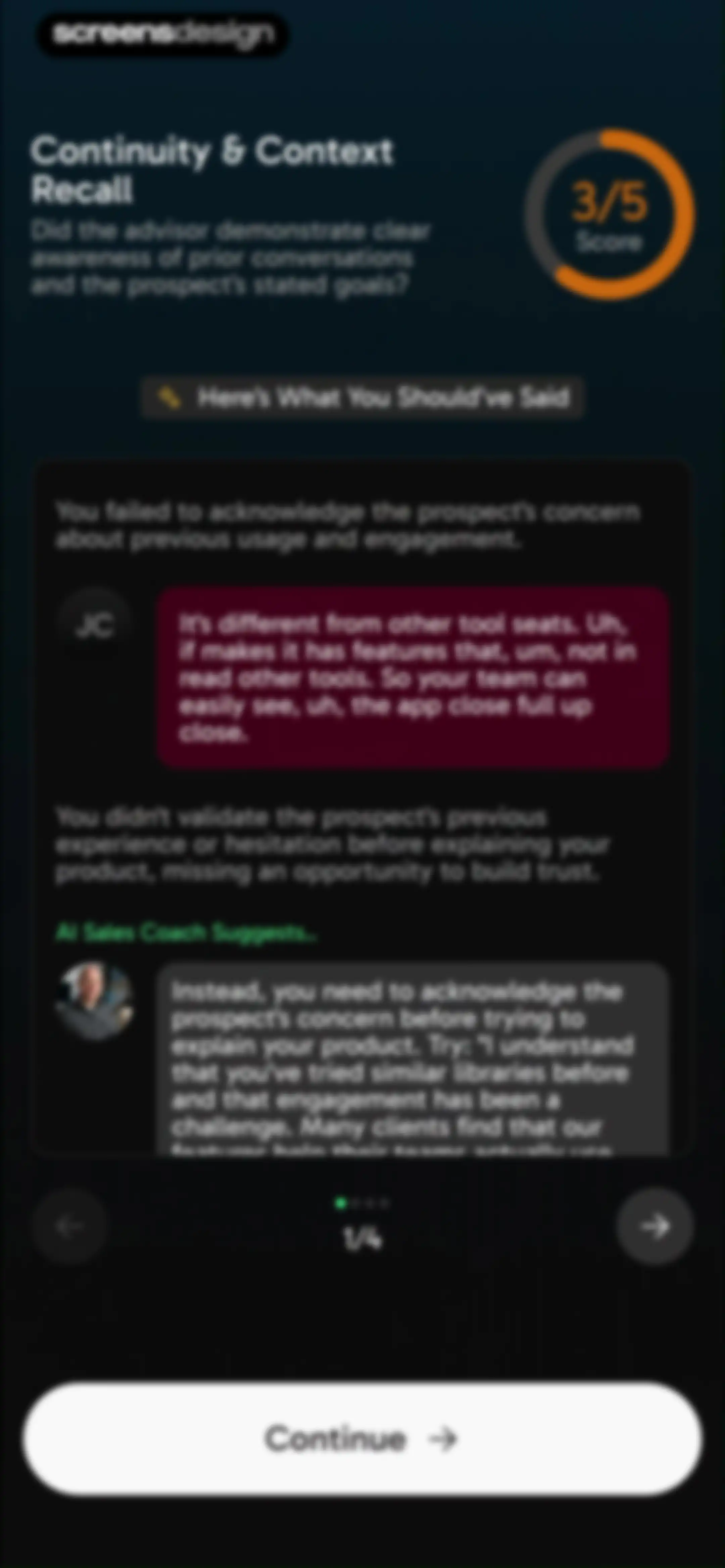 CloserCoach - AI Sales Trainer screen 50