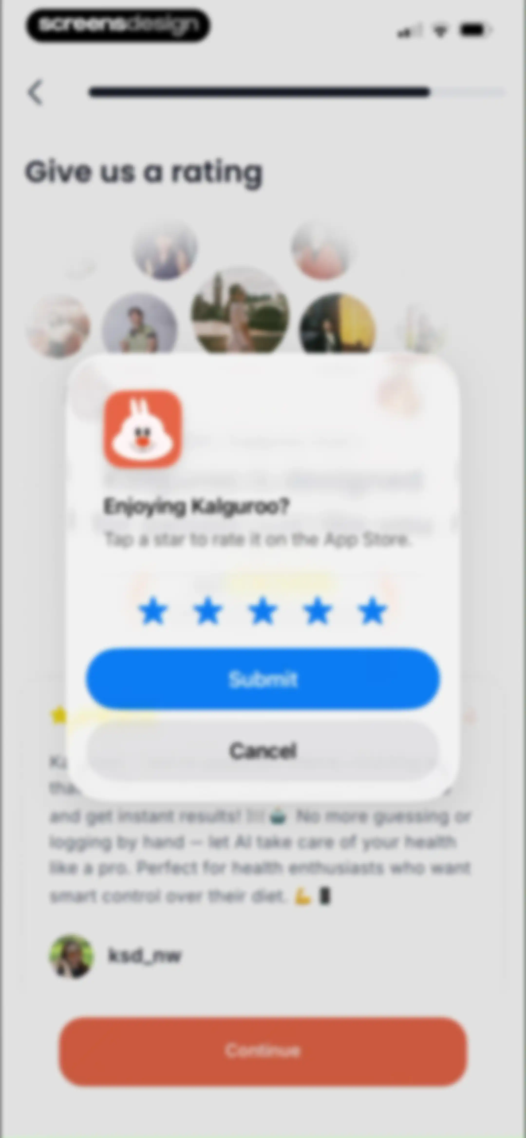 Kalguroo: AI Calorie Tracker screen 19