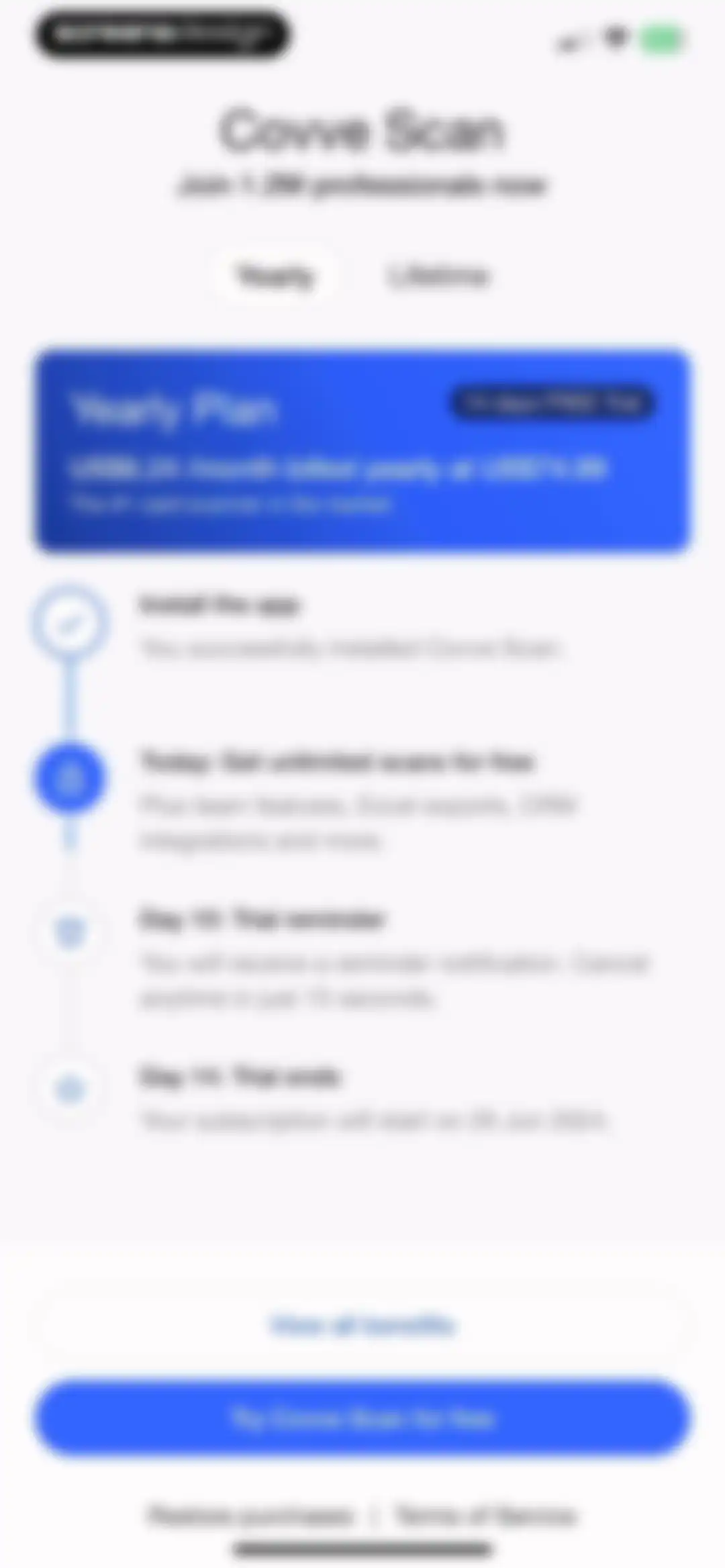 Covve - Business Card Scanner screen 2
