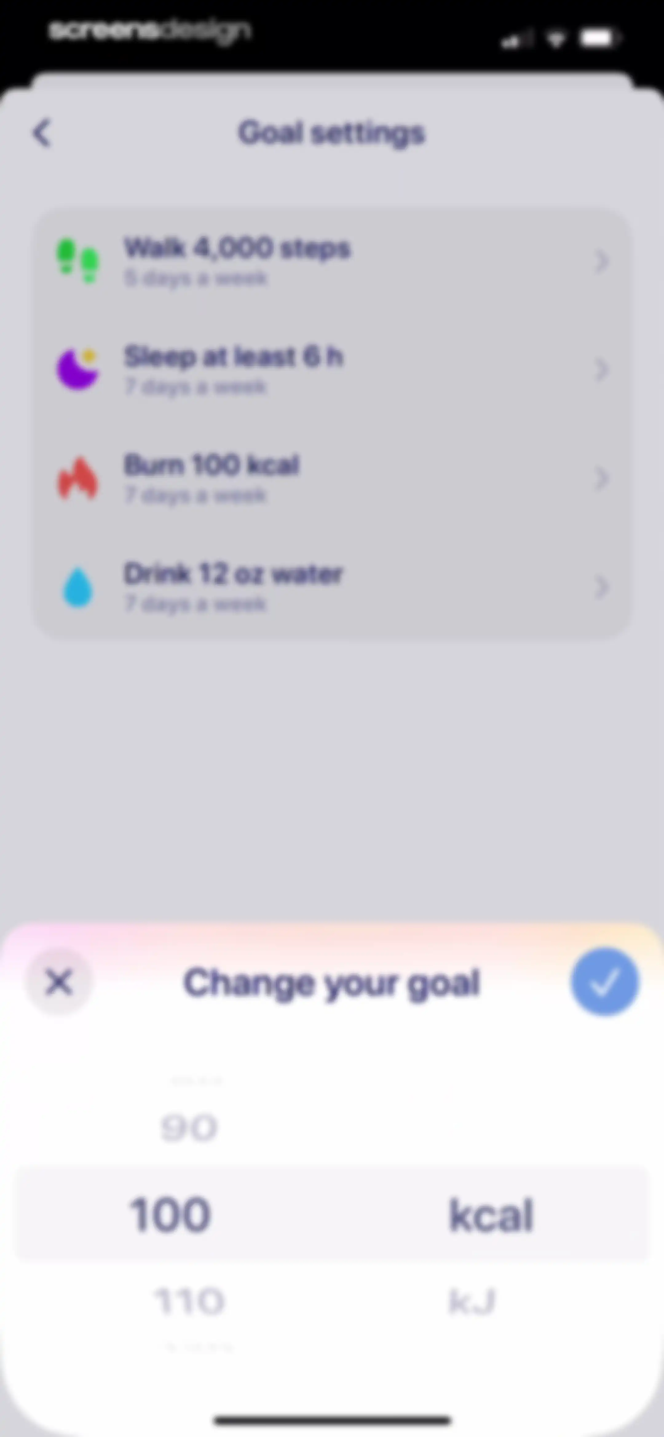Grow: Health & Fitness screen 63