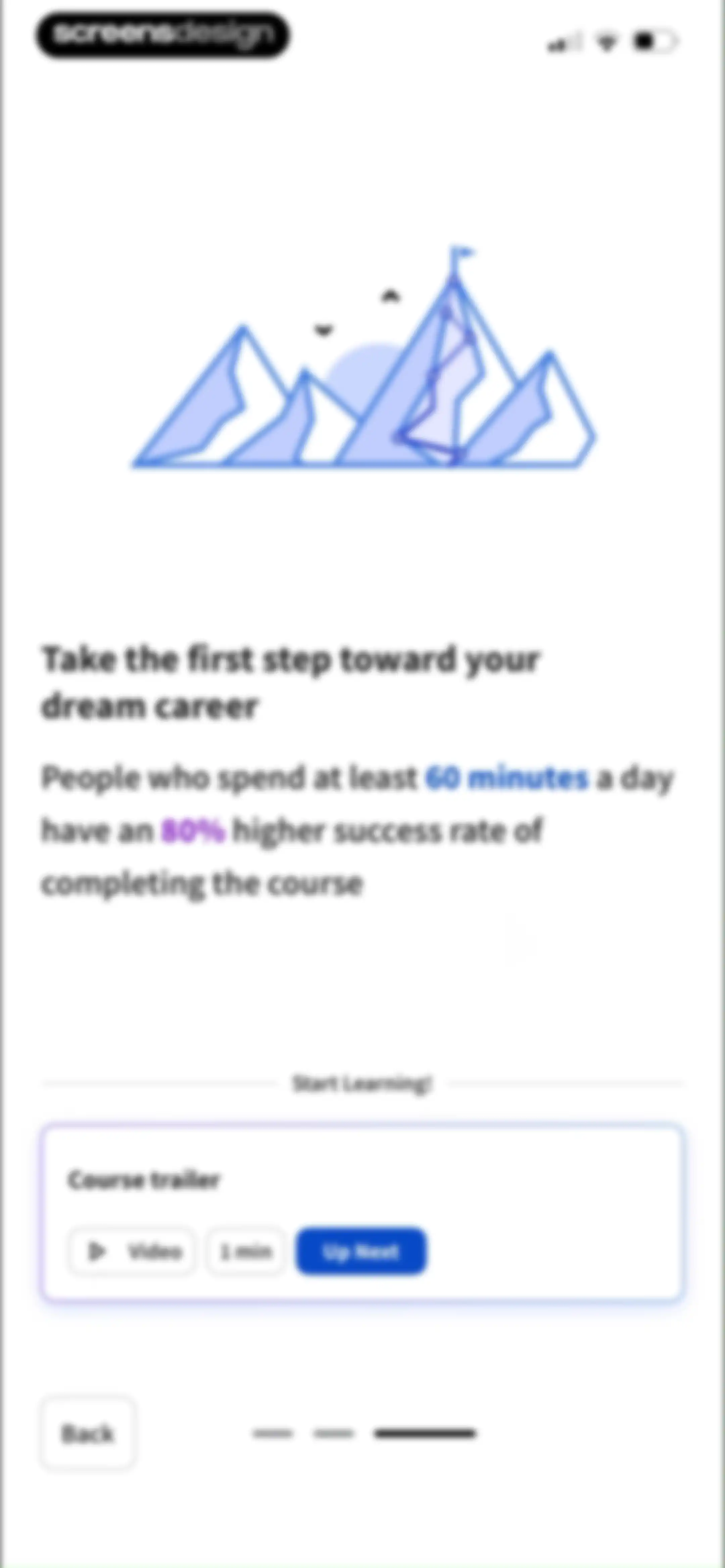 Coursera: Grow your career screen 21