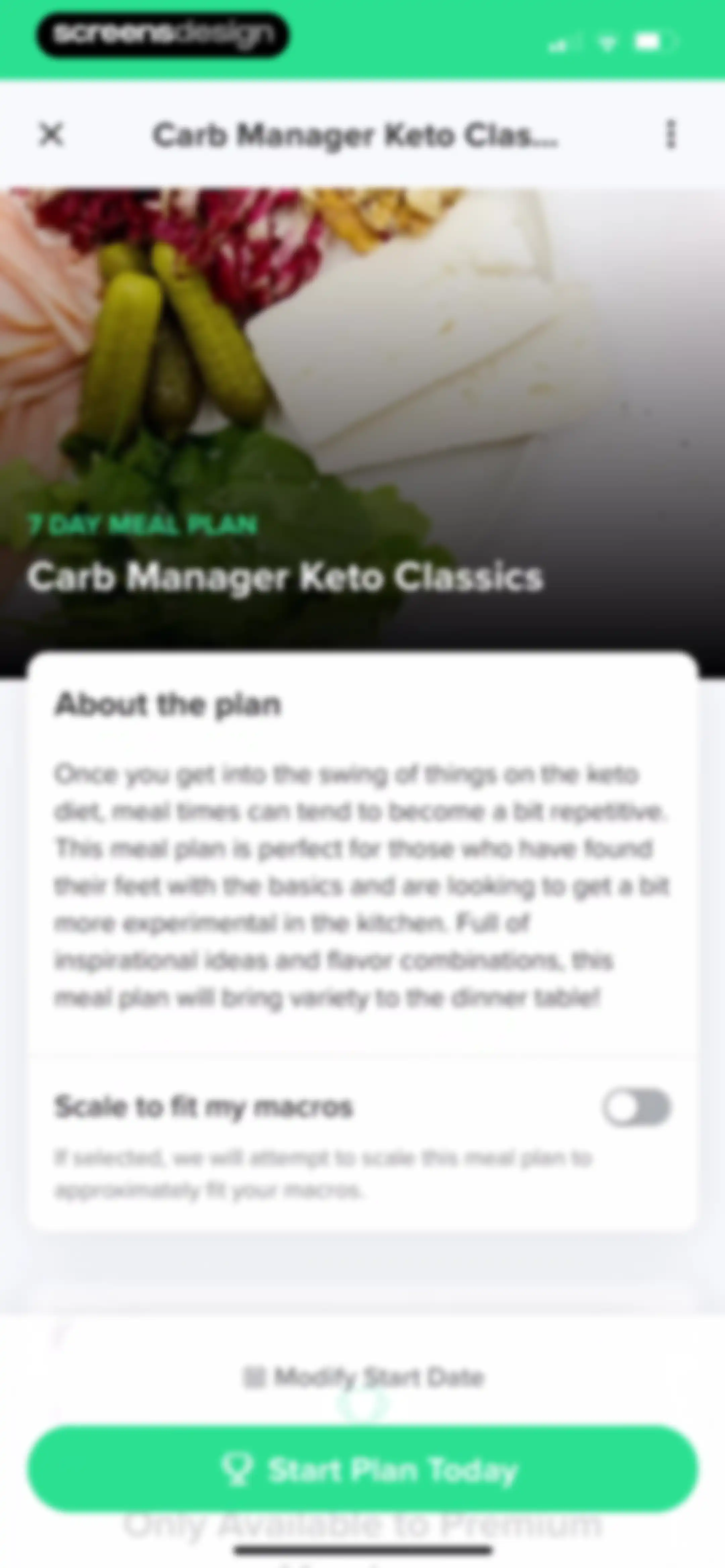 Carb Manager: Keto & Macro Log screen 251