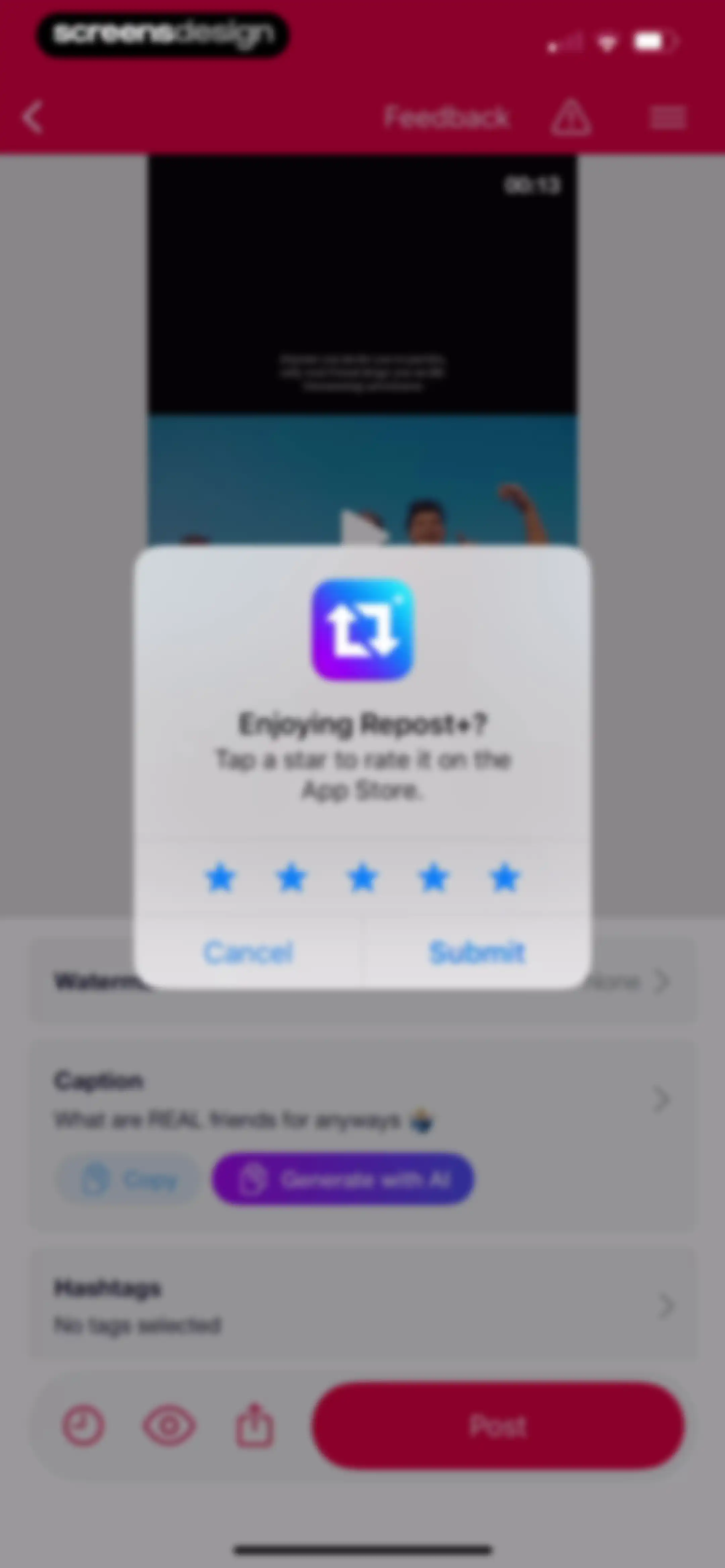 Repost+ for Instagram . screen 23