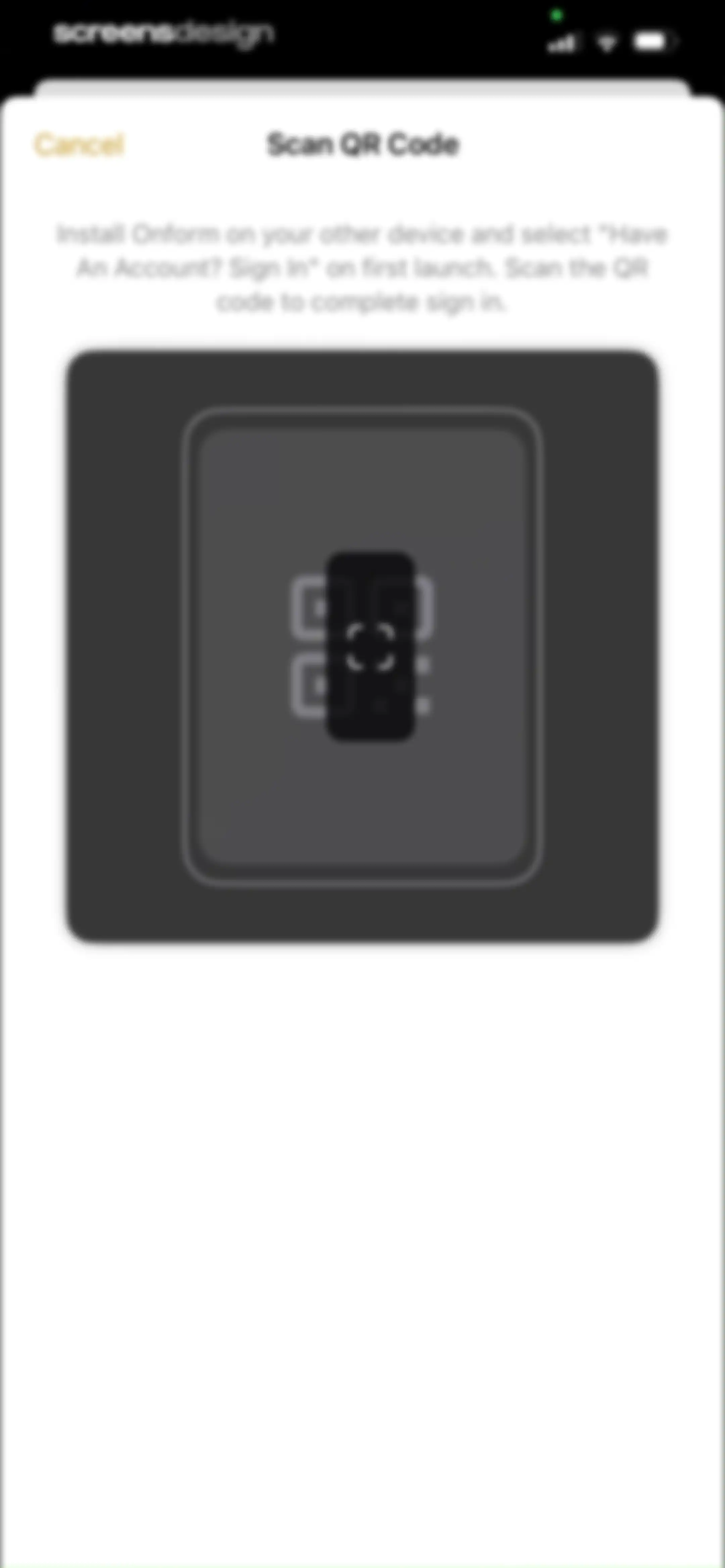 Onform: Video Analysis App screen 118