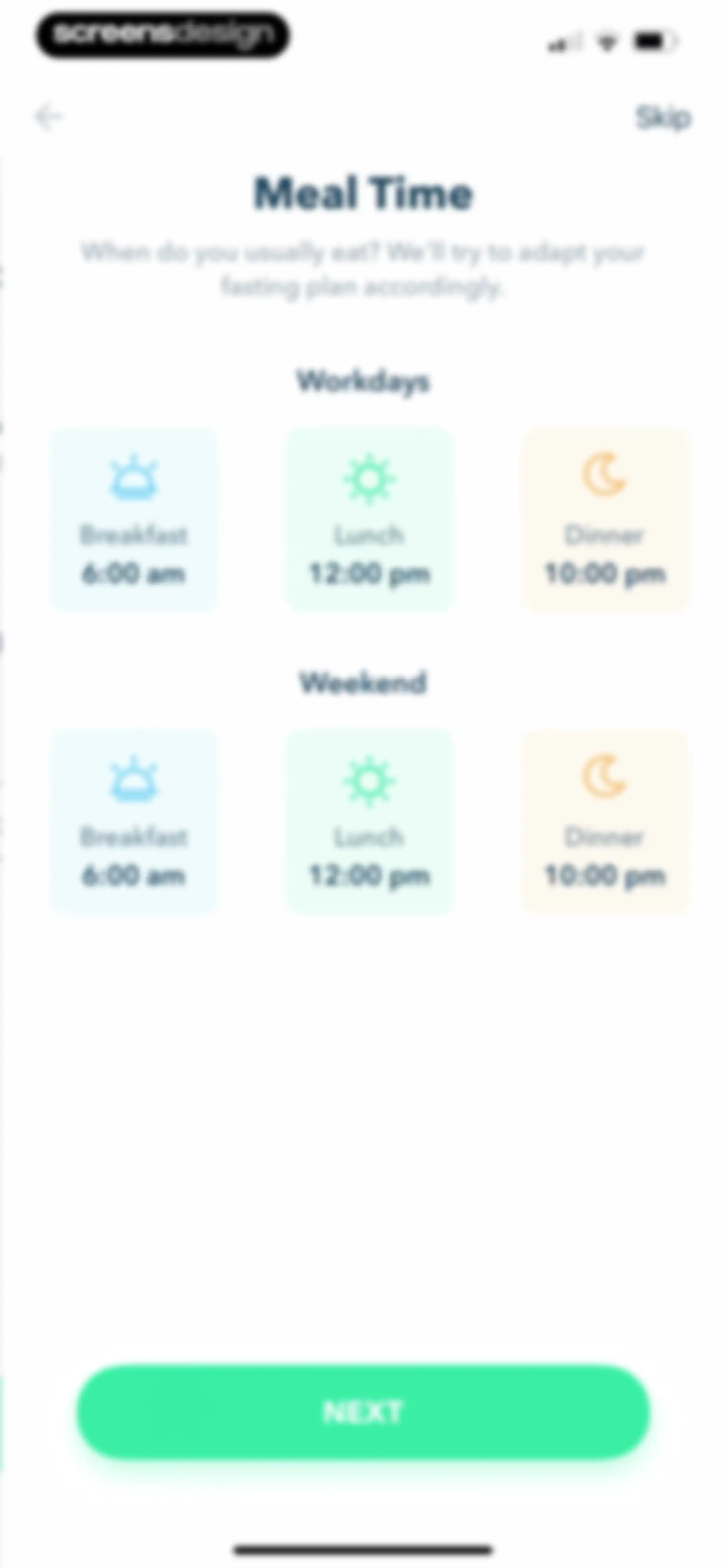 Intermittent Fasting Tracker - screen 284