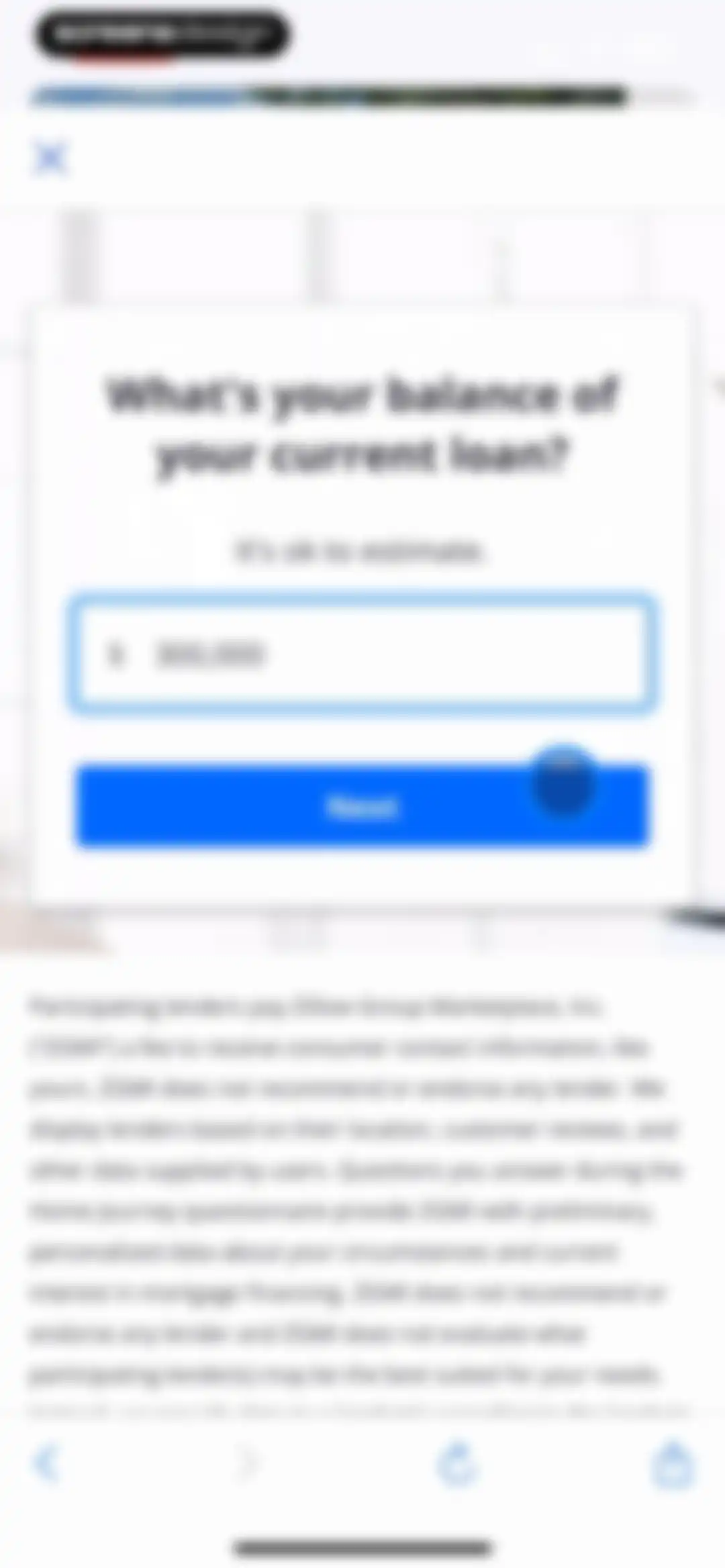 Zillow Real Estate & Rentals screen 136
