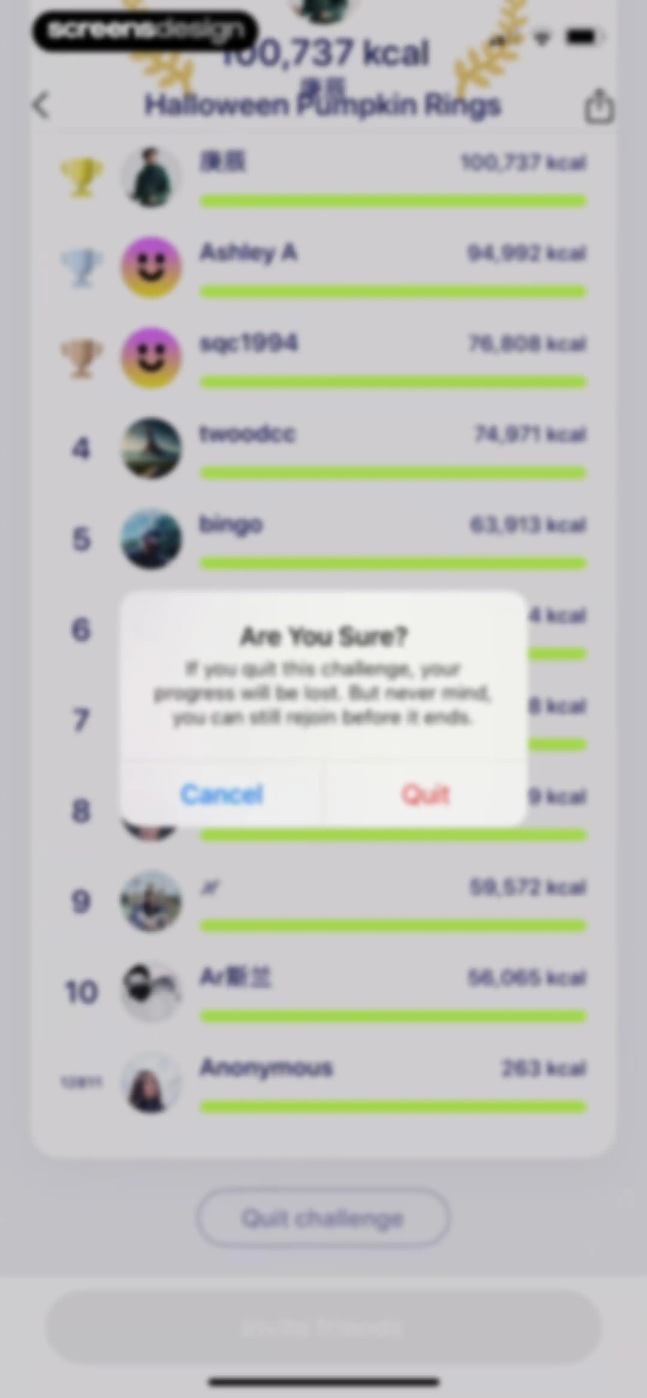 Grow: Health & Fitness screen 118