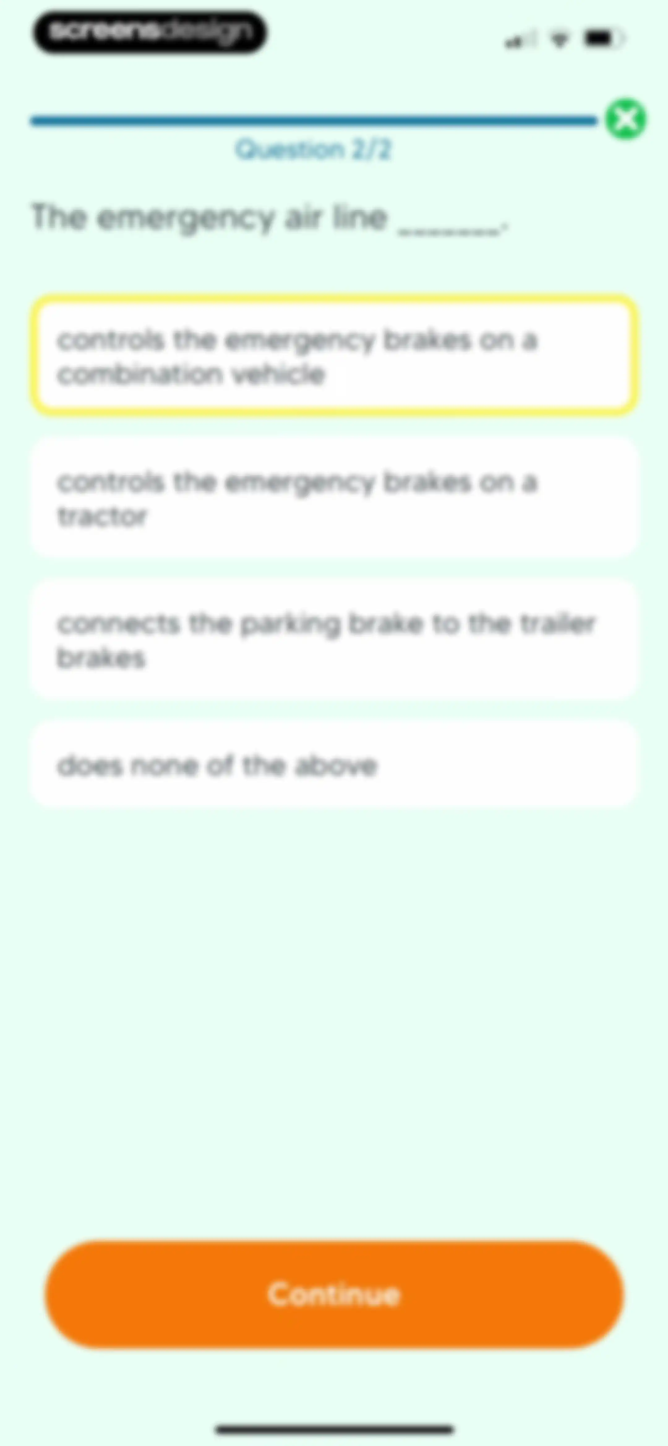 CDL Prep Practice Test: 2026 screen 58
