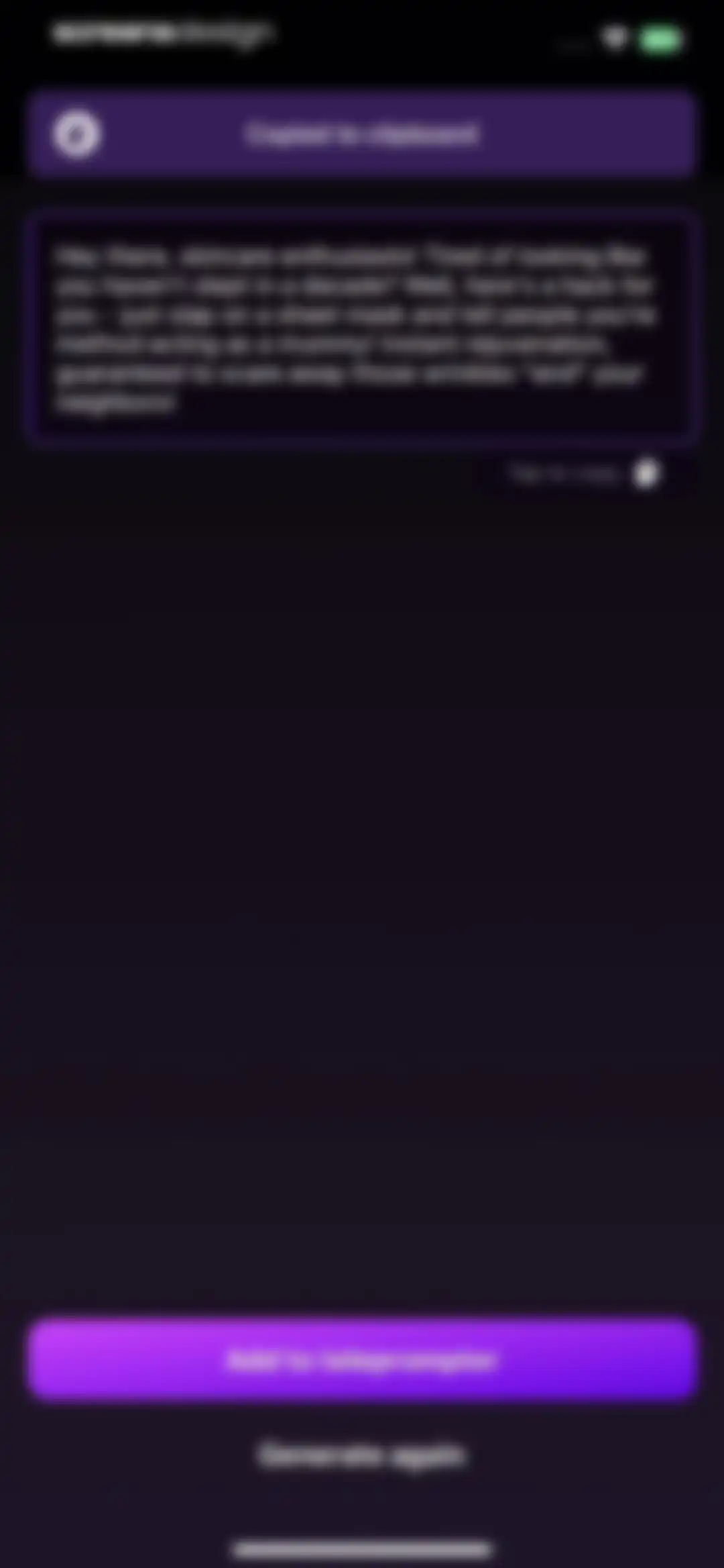 Captions AI for Videos - Dubs screen 26