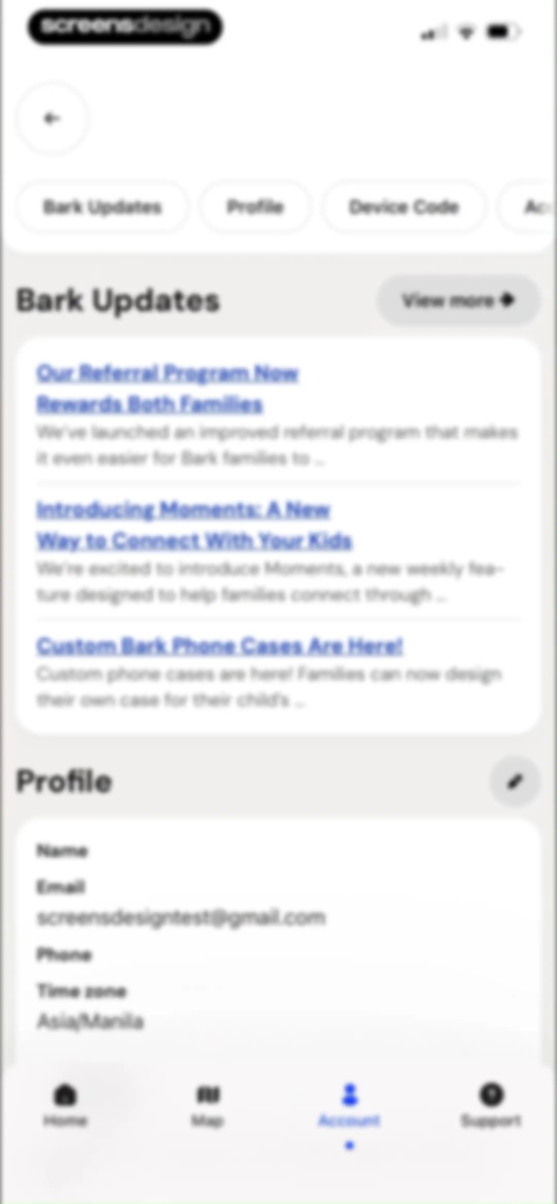 Bark - Parental Controls screen 118