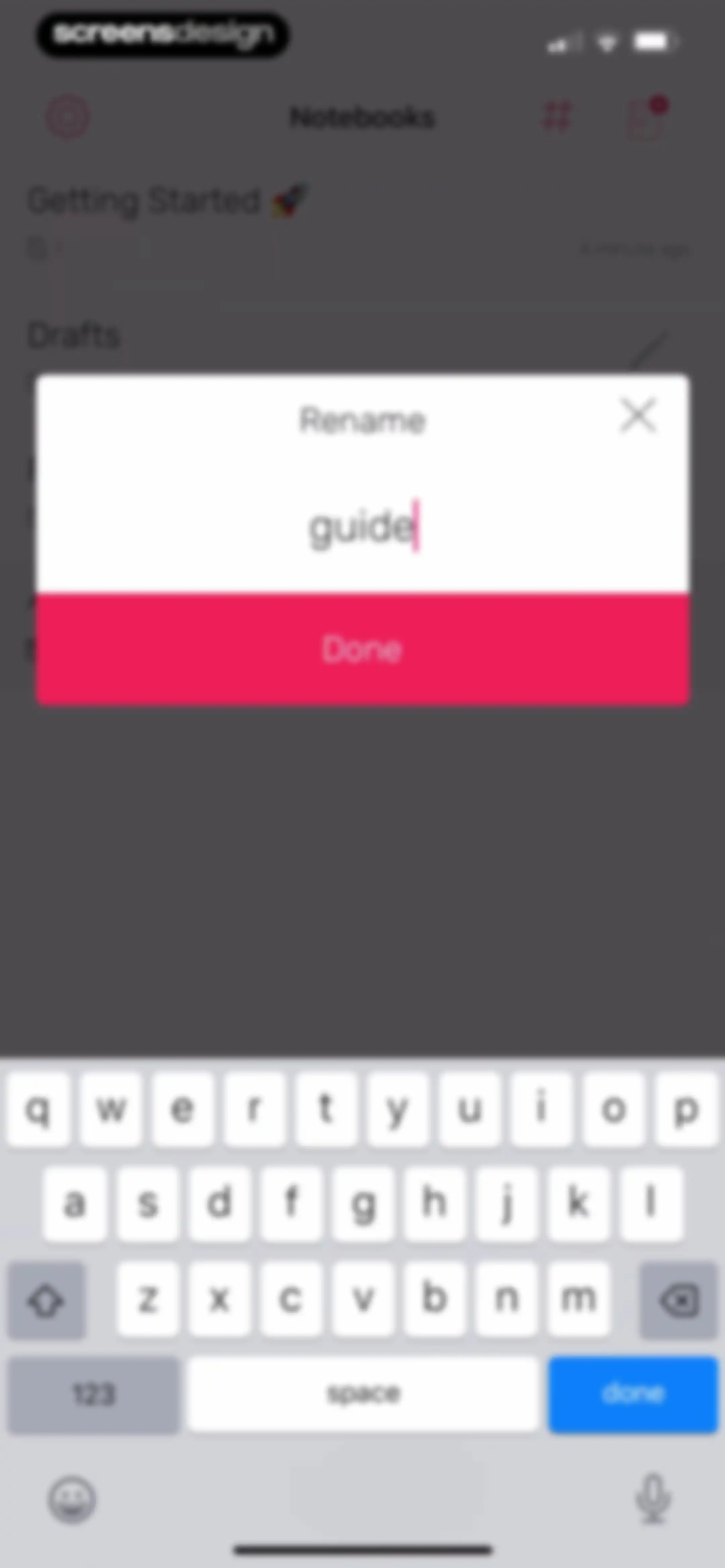 Noted: Record & AI Transcribe screen 90