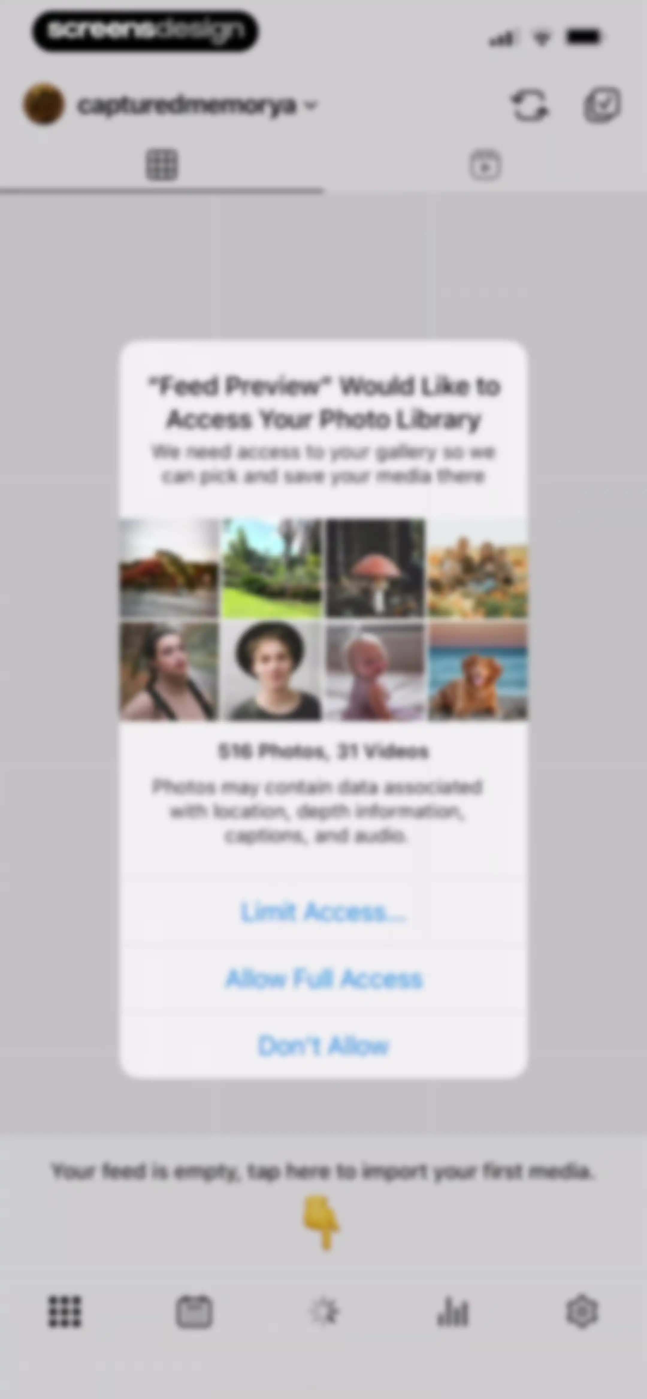Feed Preview: Planner for IG screen 24