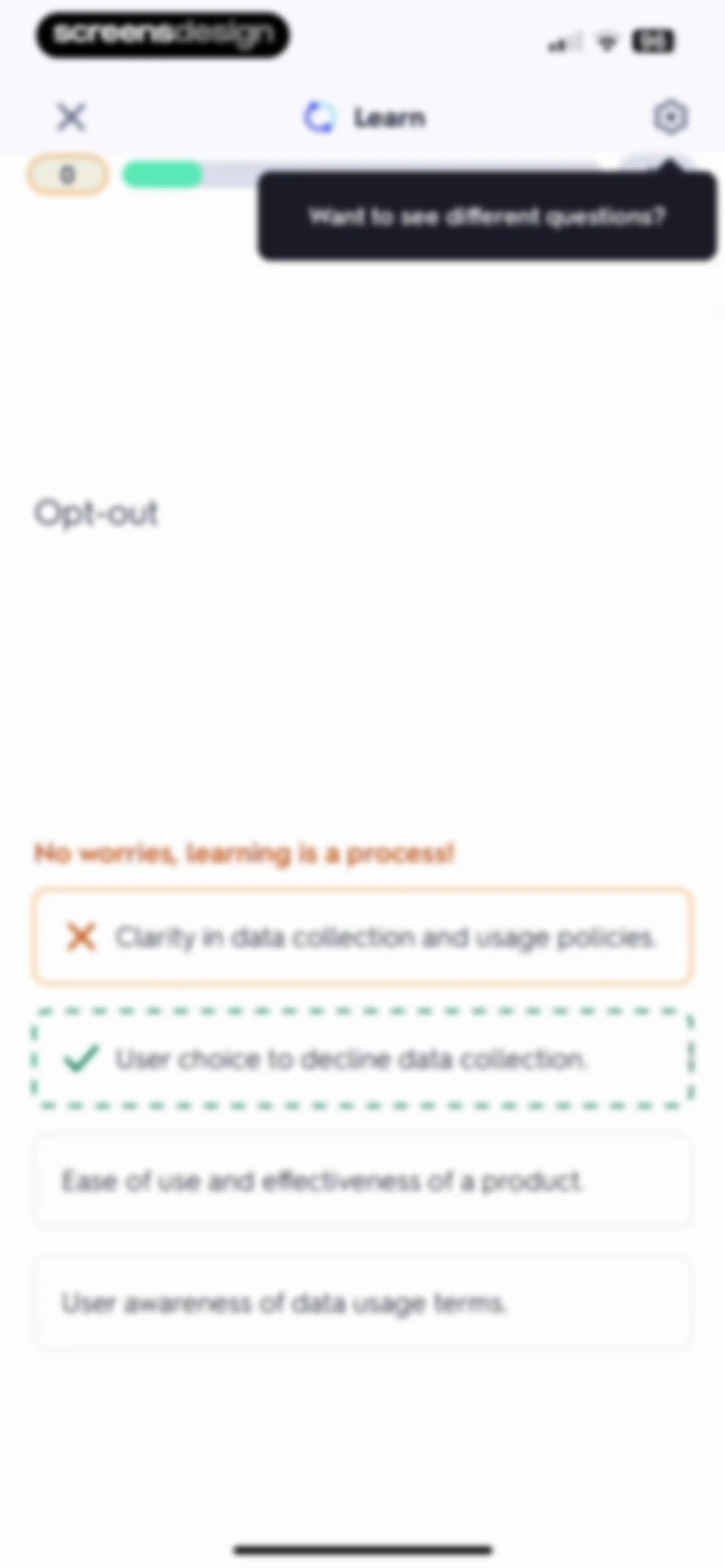 Quizlet: More than Flashcards screen 51
