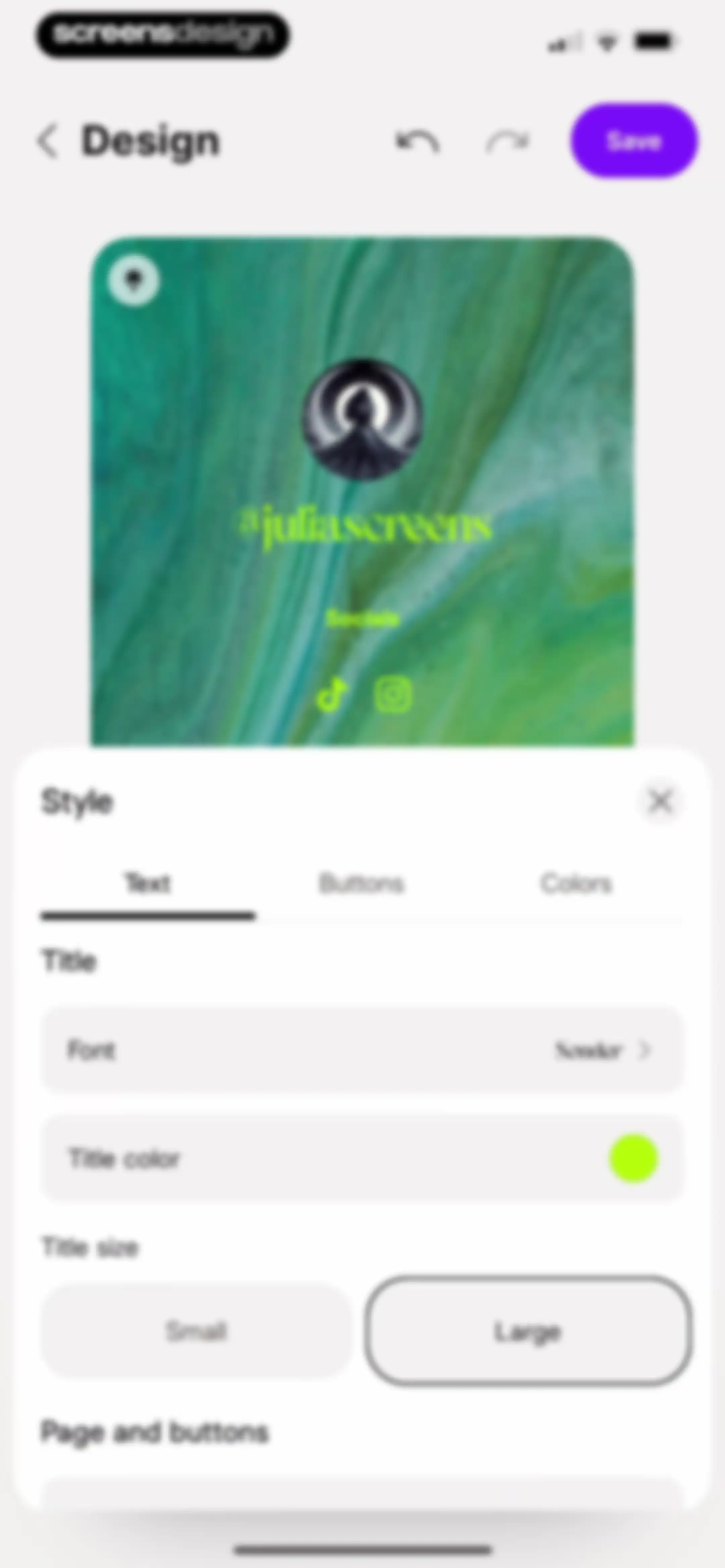 Linktree: Link in Bio Creator screen 85