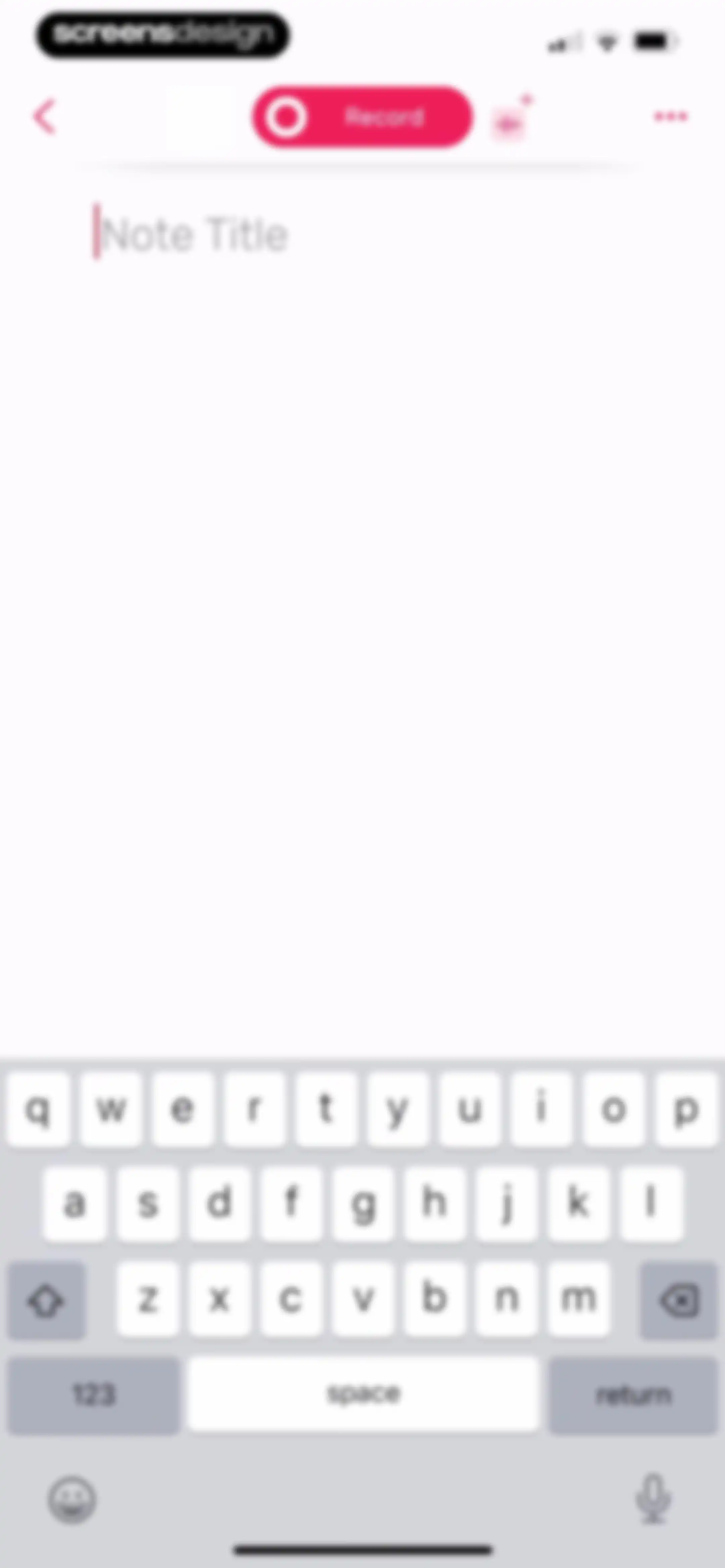 Noted: Record & AI Transcribe screen 98