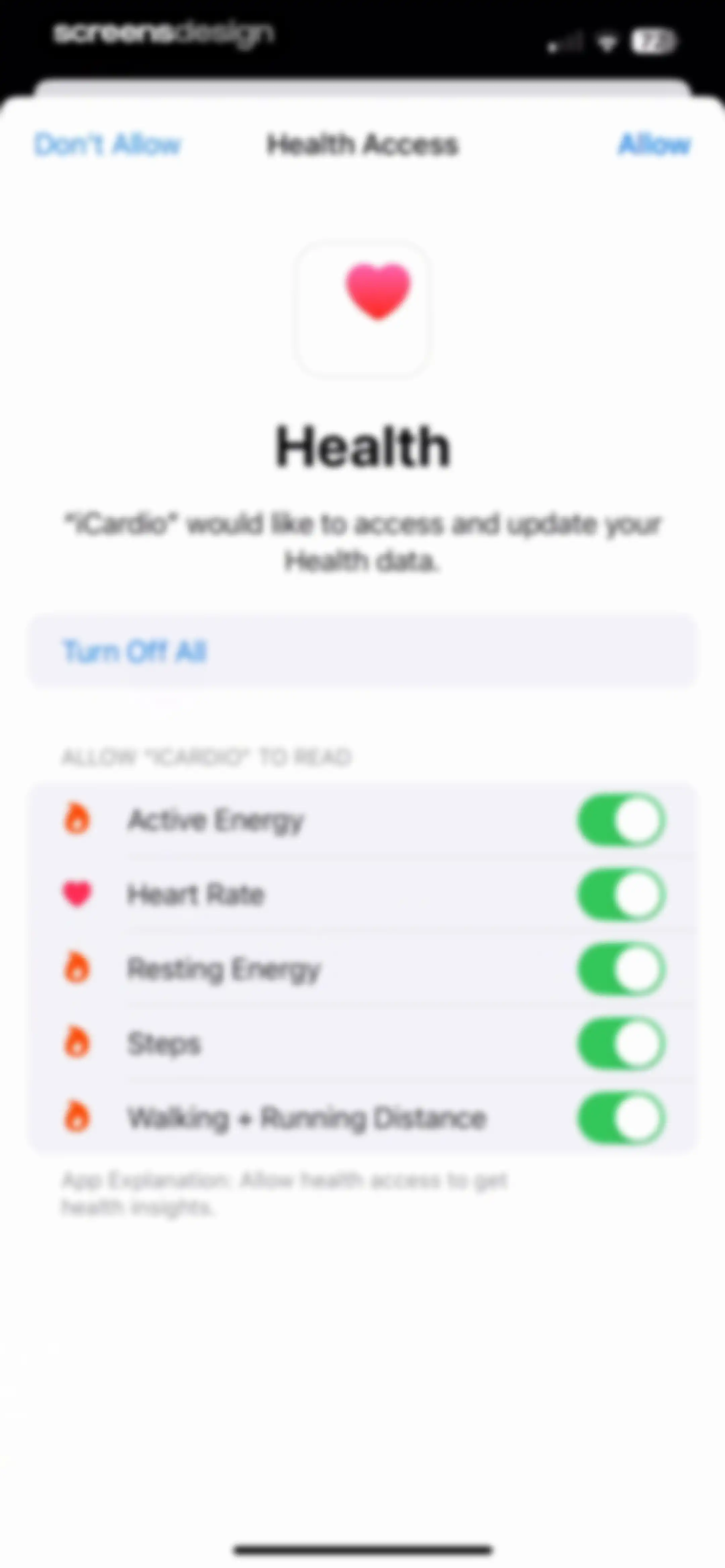 iCardio - Heart Rate Tracker screen 42