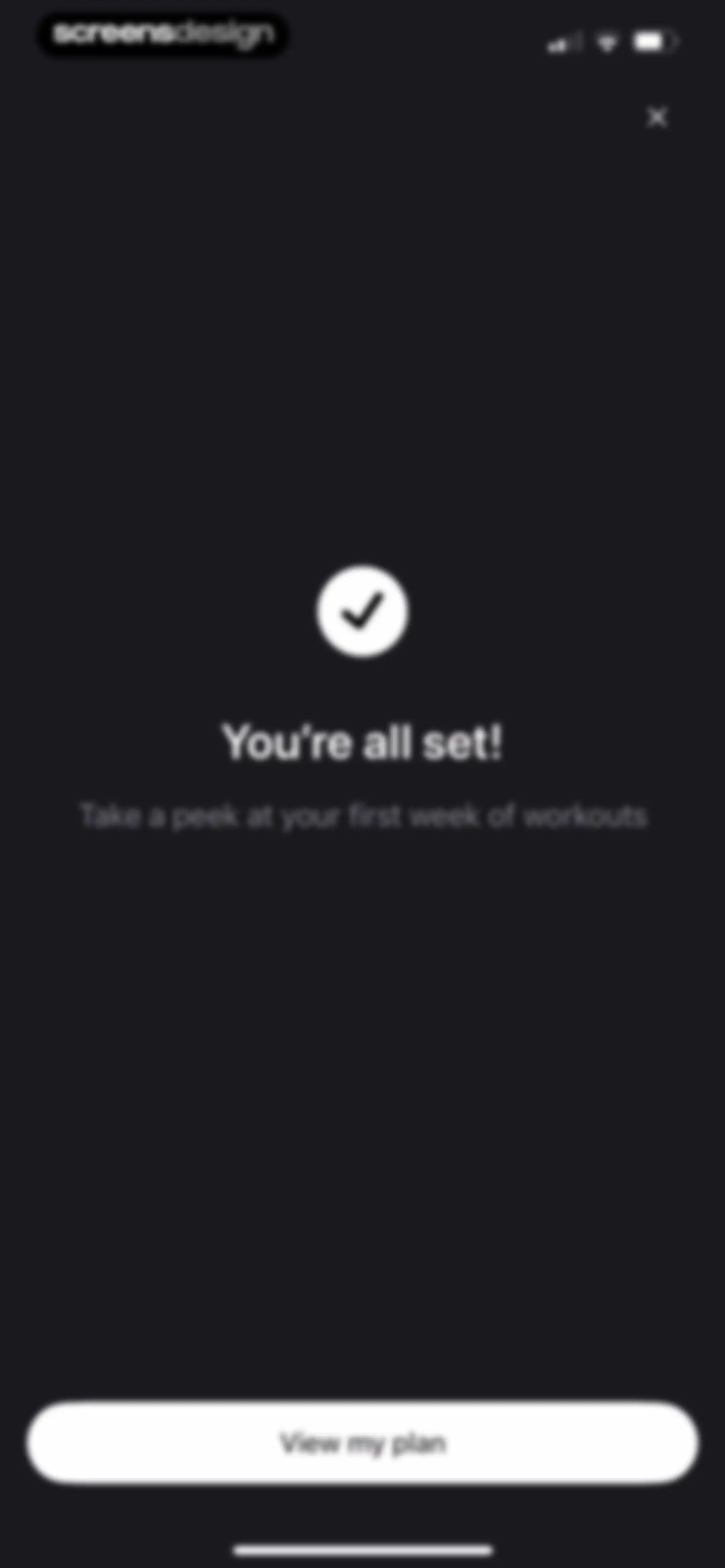 Peloton: Fitness & Workouts screen 96