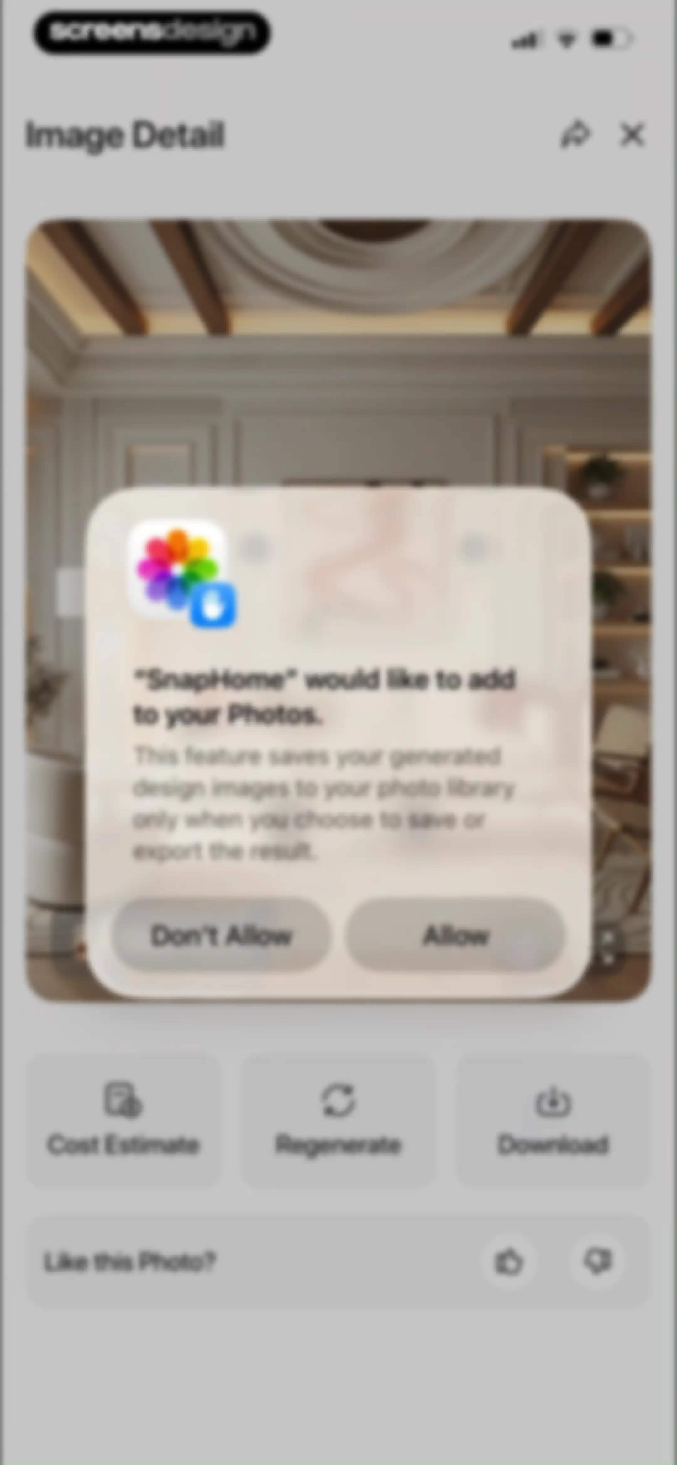 SnapHome: AI Interior Design screen 49