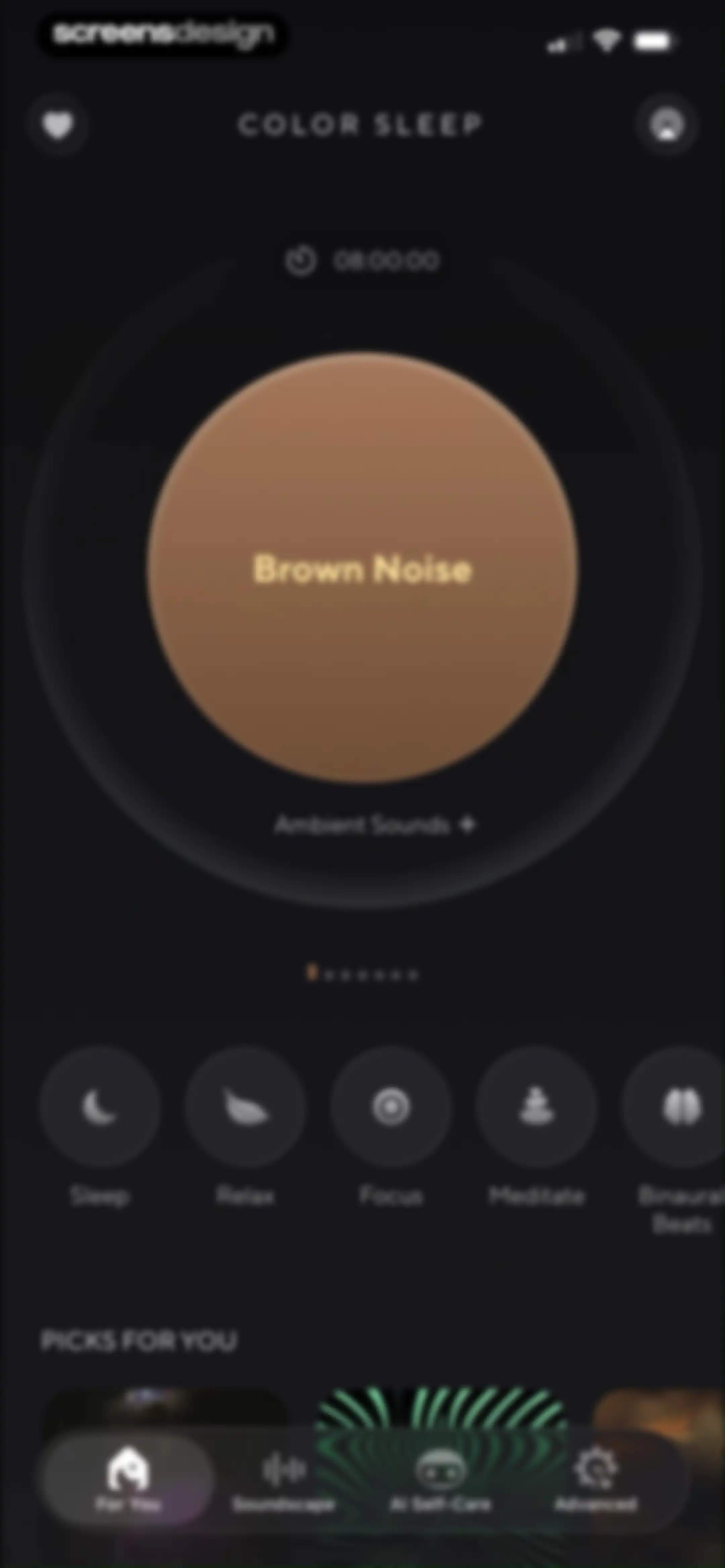 ColorSleep: Green, Brown Noise screen 38