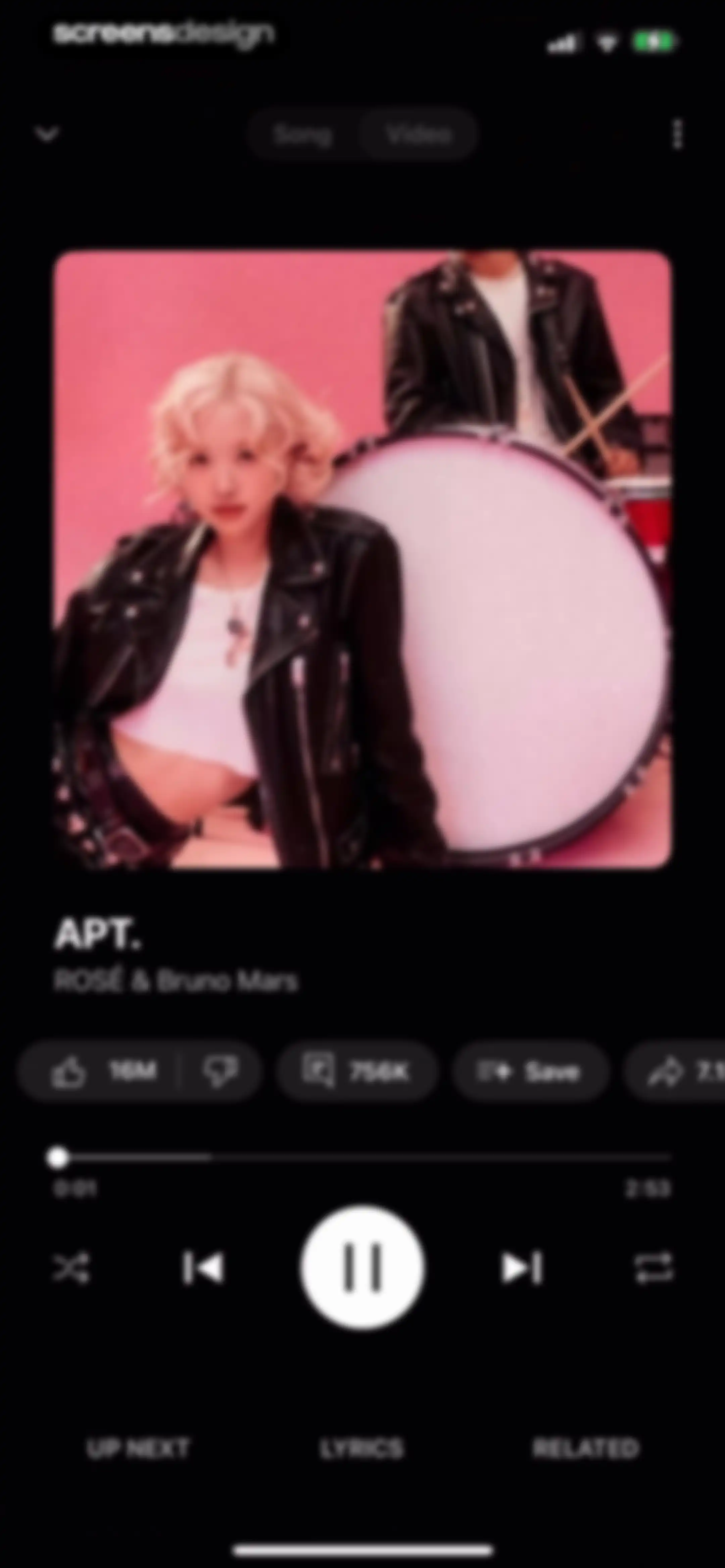YouTube Music screen 114