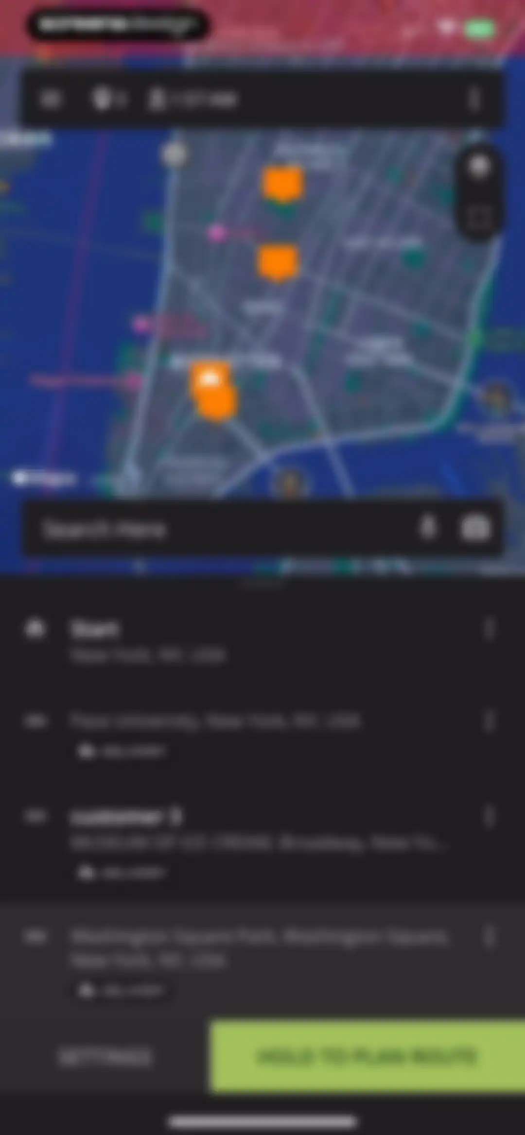 Route4Me Route Planner screen 18