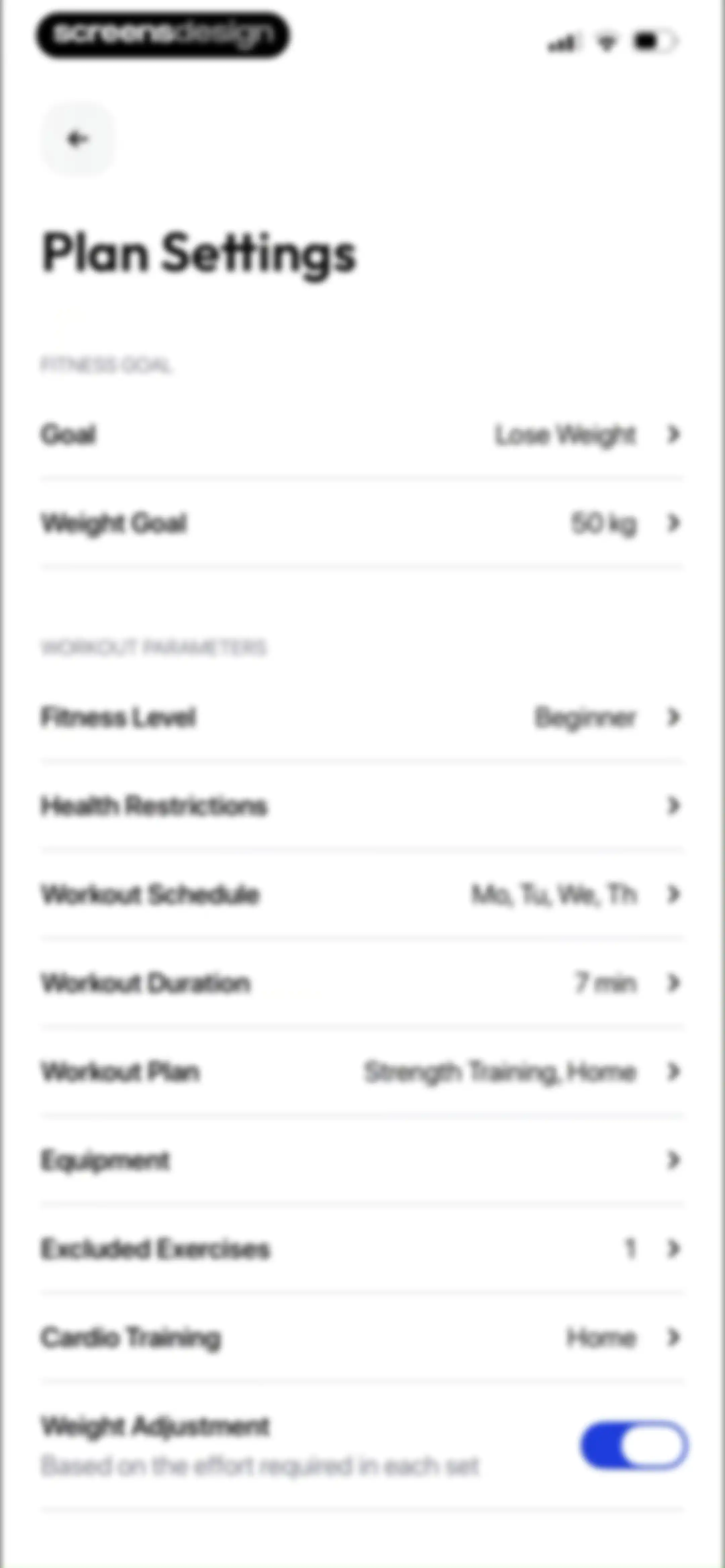 Zing AI: Home & Gym Workouts screen 146